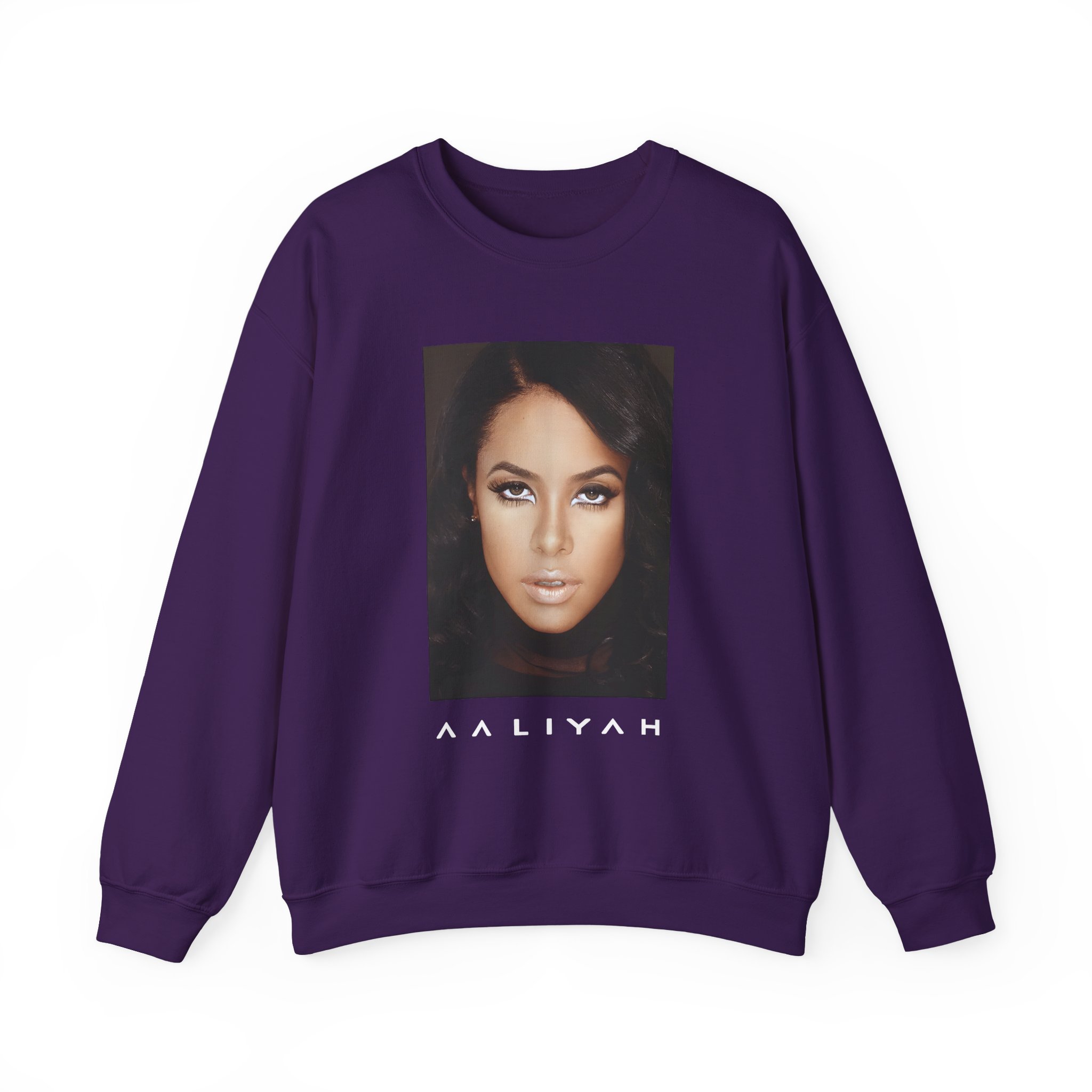 Aaliyah Self Self Titled Photo Unisex Heavy Blendâ„¢ Crewneck Sweatshirt