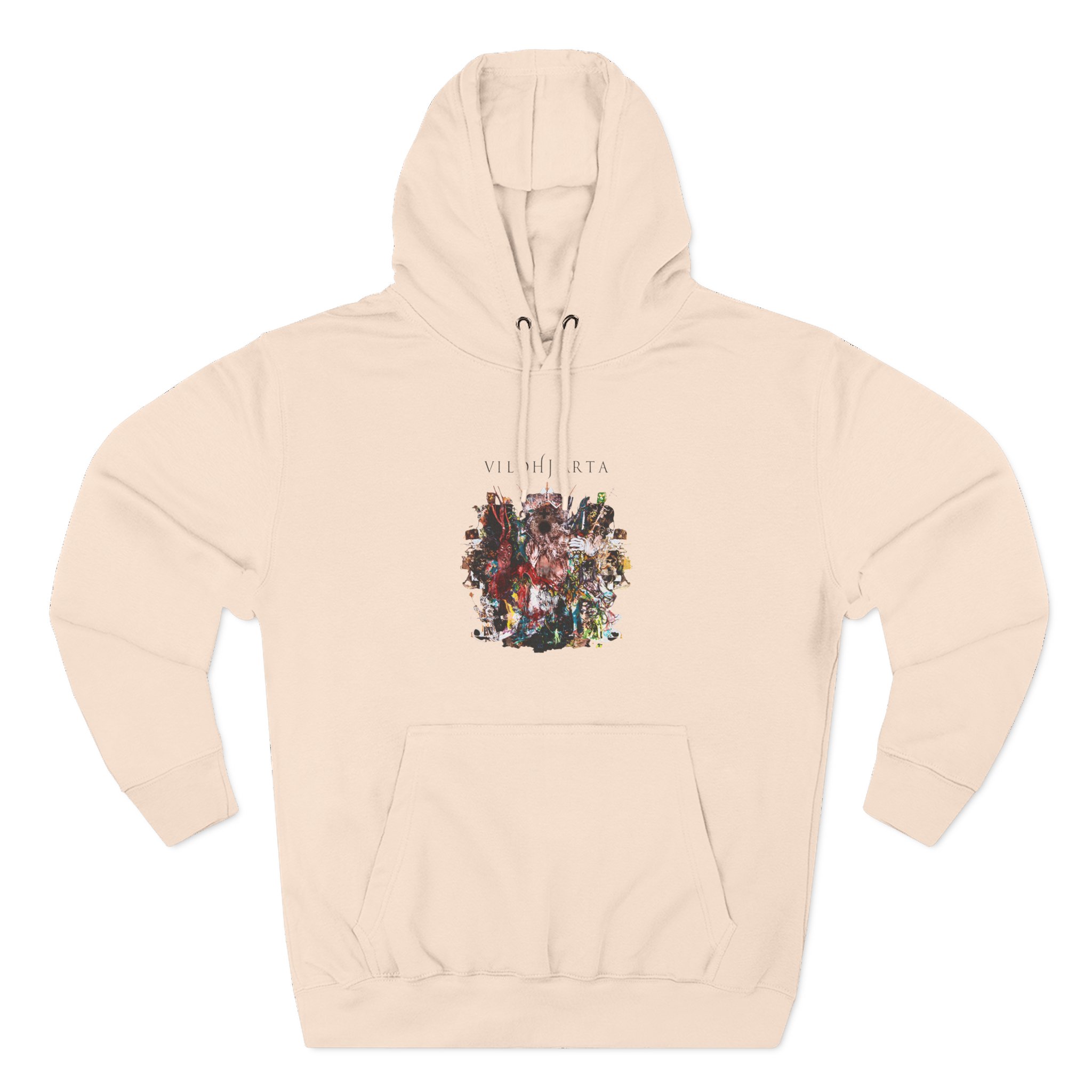 Vildhjarta Kristallfågel Three-panel Fleece Hoodie