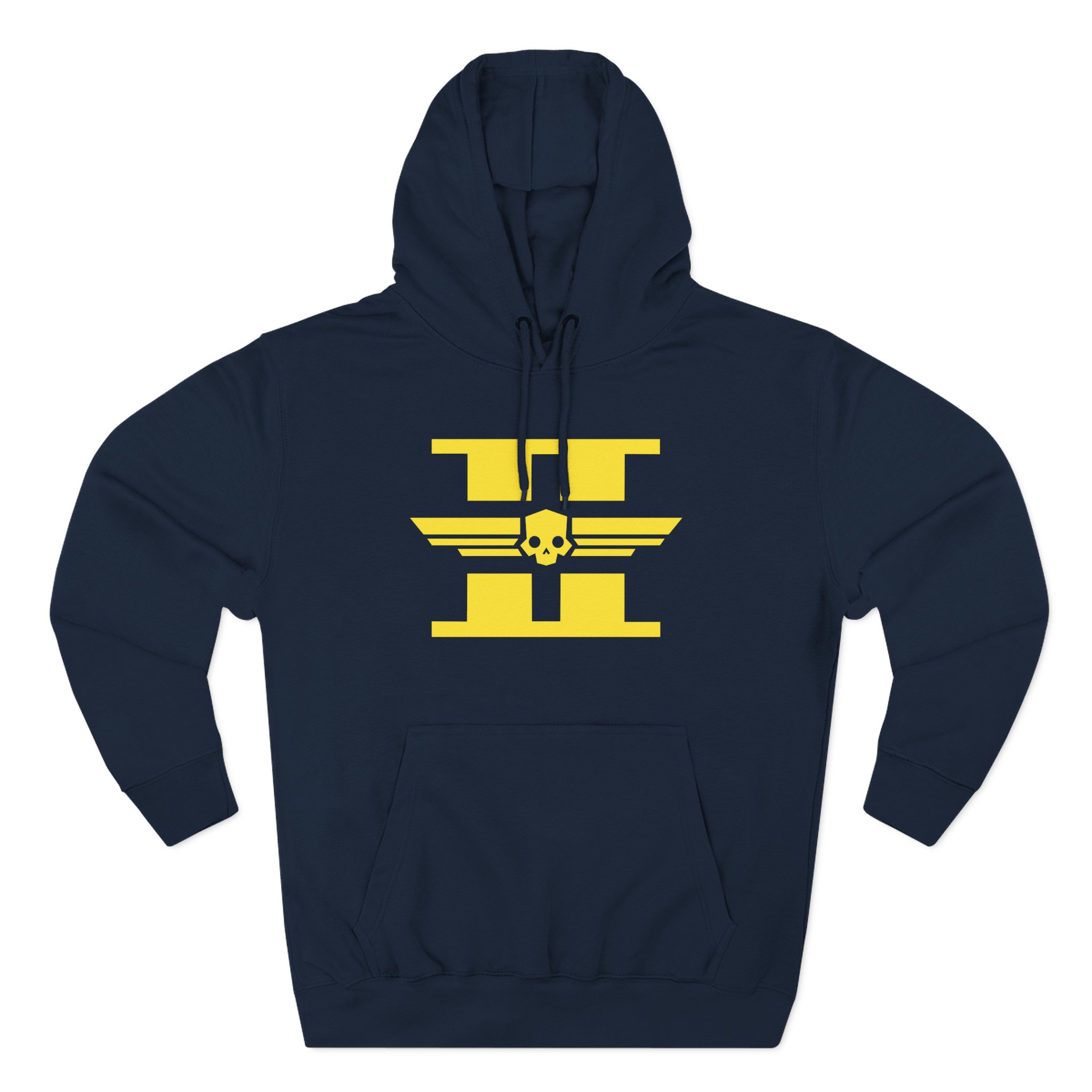 Helldivers Fan Icon Three-Panel Fleece Hoodie
