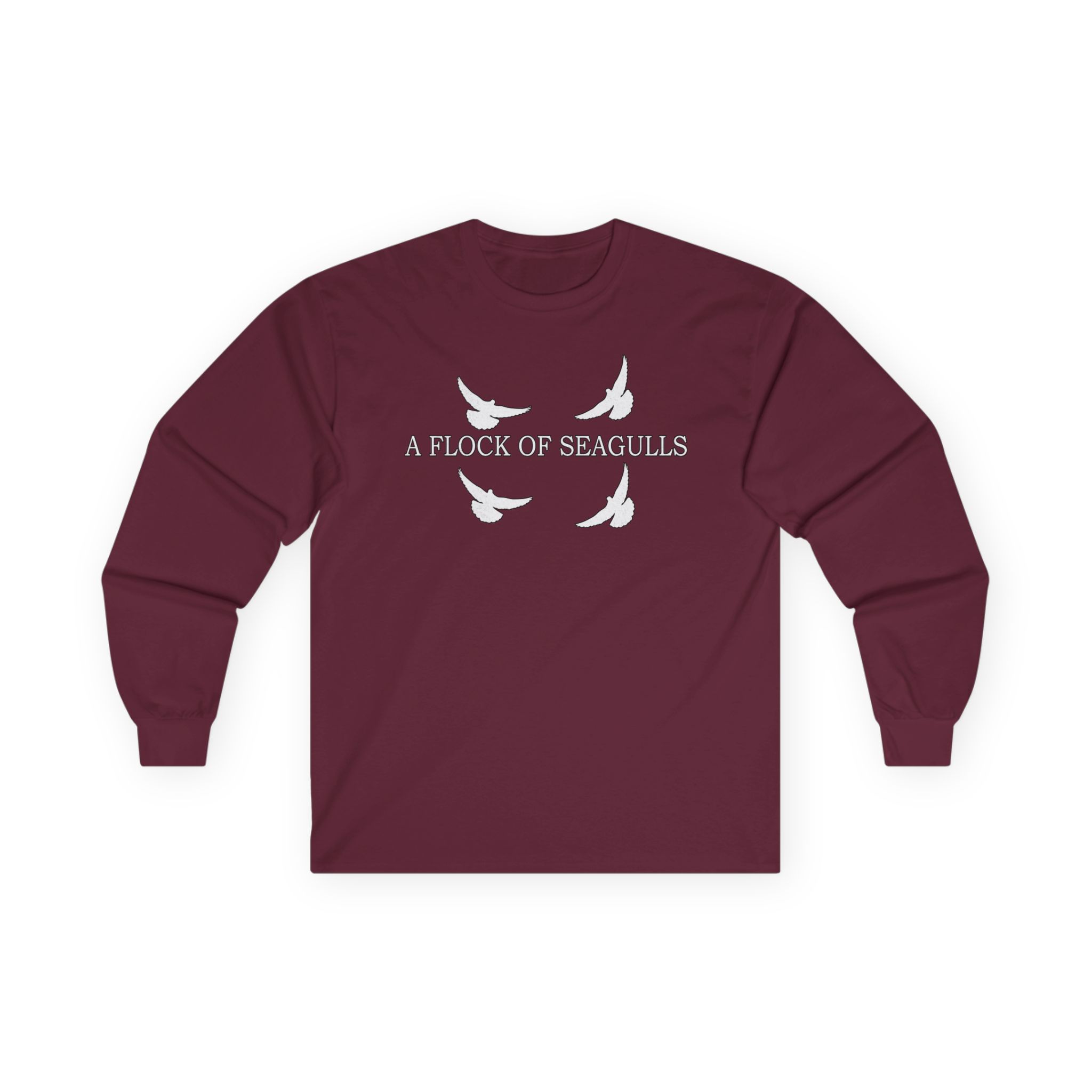 A Flock of Seagulls “Seagulls” Unisex Ultra Cotton Long Sleeve Tee