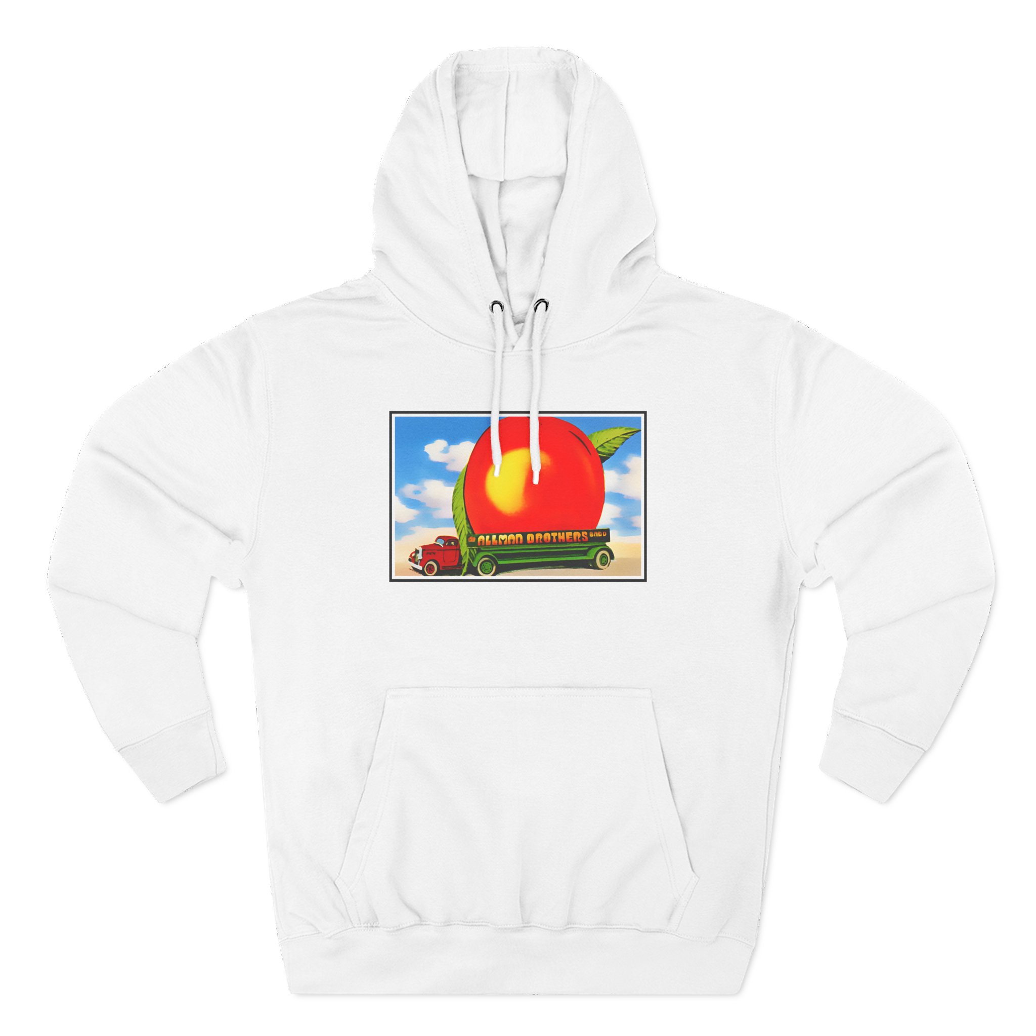 The Allman Brothers Eat a Peach Album Art Three-Panel Fleece Hoodie