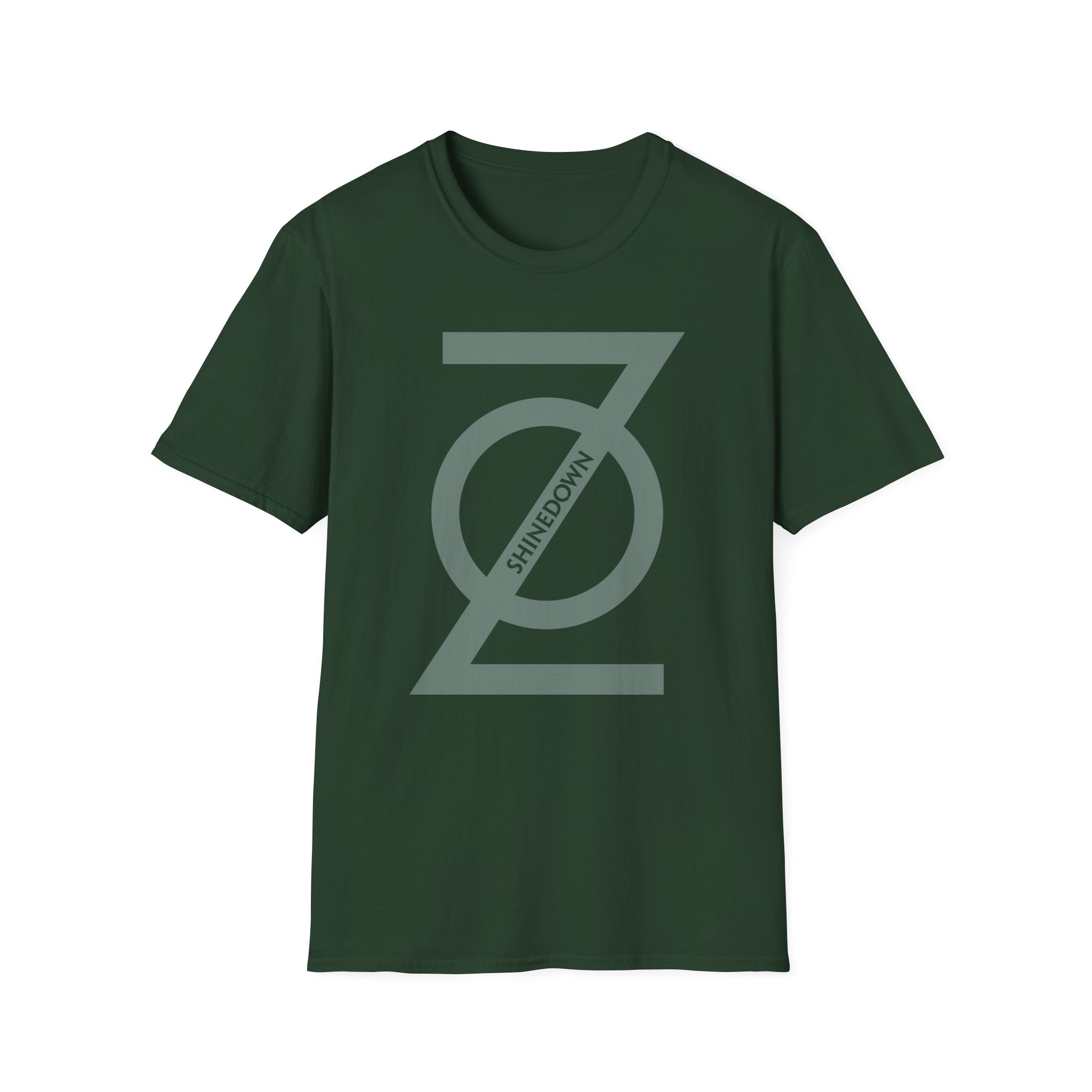 Shinedown Secondary Z Logo Unisex Softstyle T-Shirt