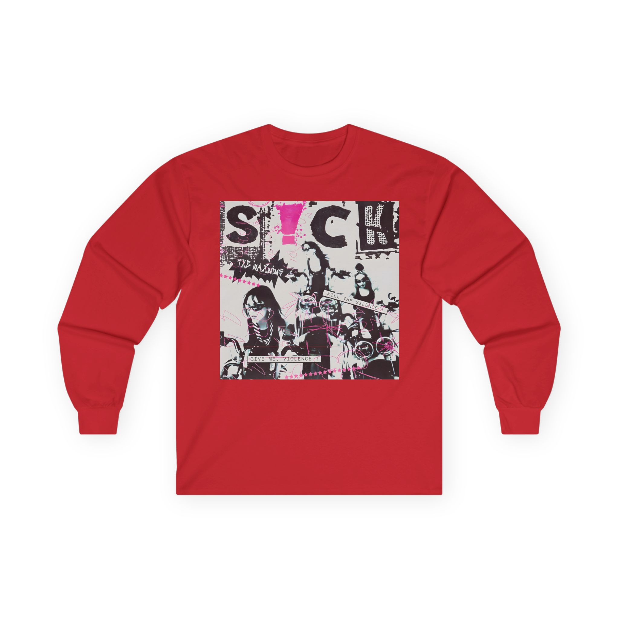 The Warning Black S!ck Unisex Ultra Cotton Long Sleeve Tee