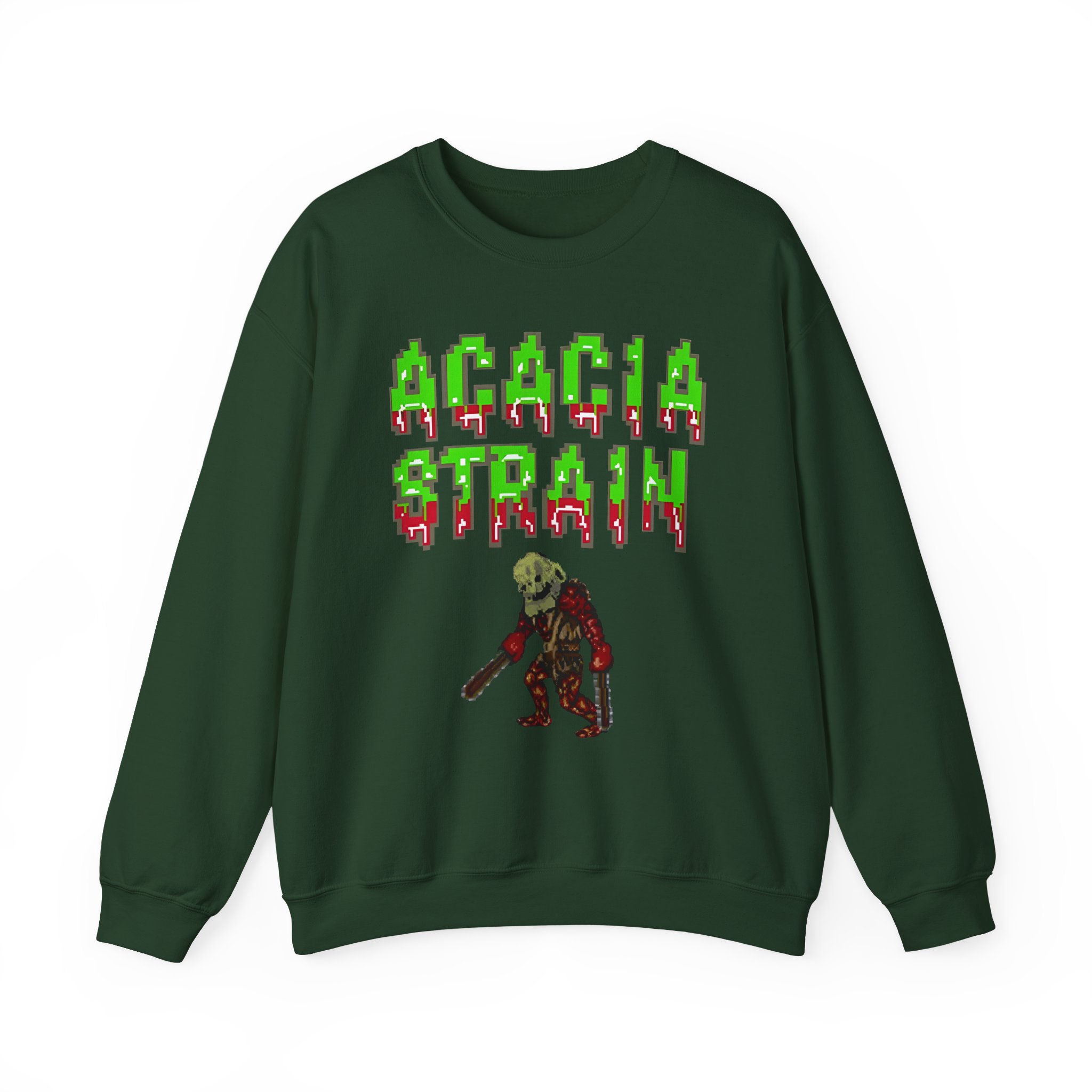 The Acacia Strain Splatterhouse Unisex Heavy Blendâ„¢ Crewneck Sweatshirt