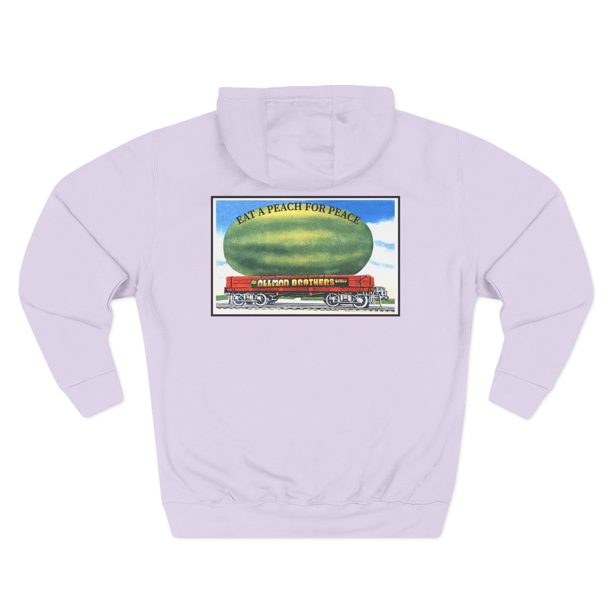 The Allman Brothers Eat a Peach Album Art Three-Panel Fleece Hoodie