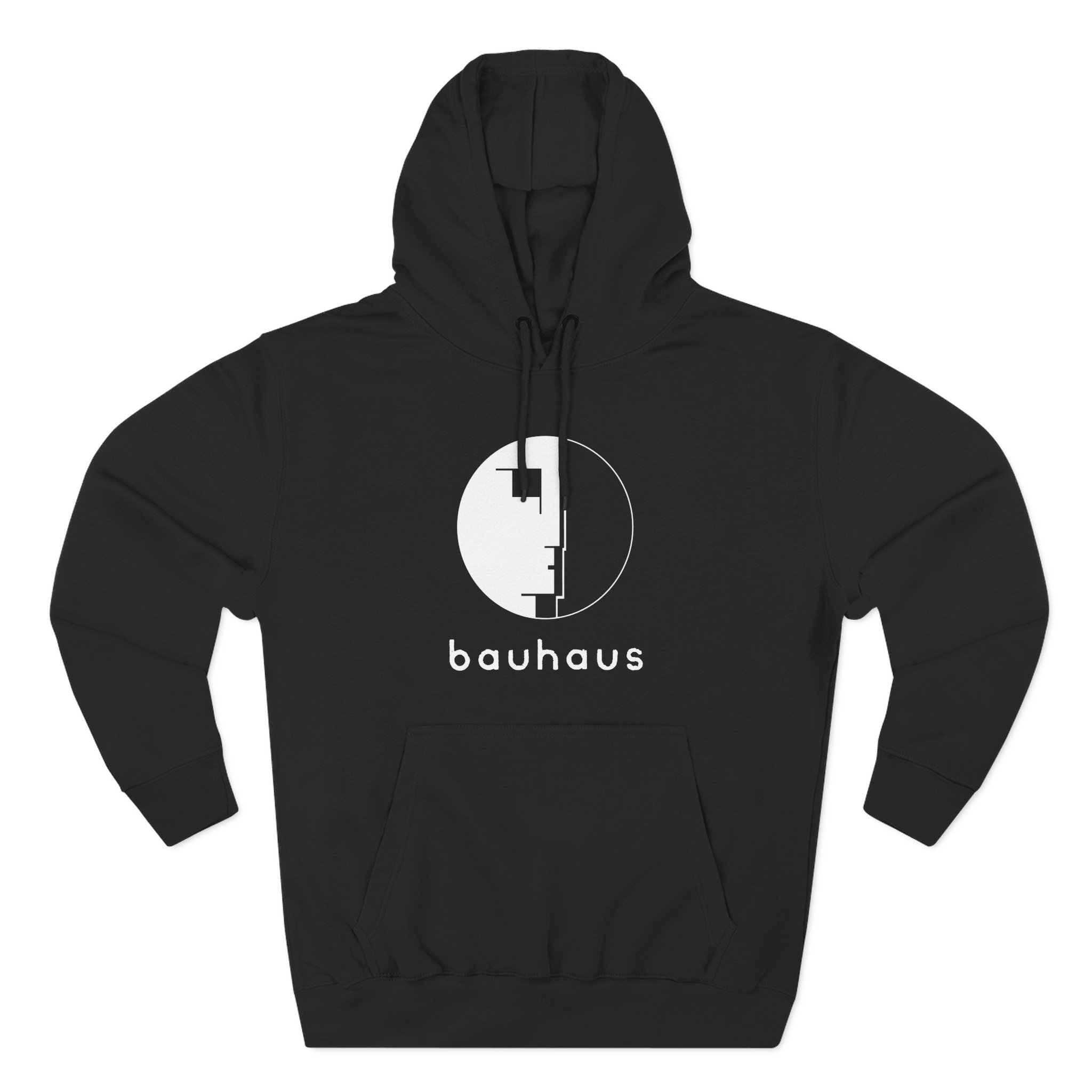 Bauhaus Three-Panel Fleece Hoodie