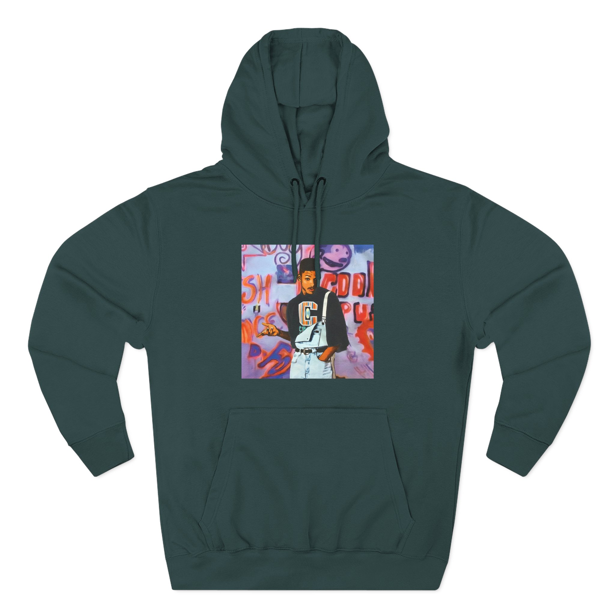 Will Smith Three-Panel Fleece Hoodie