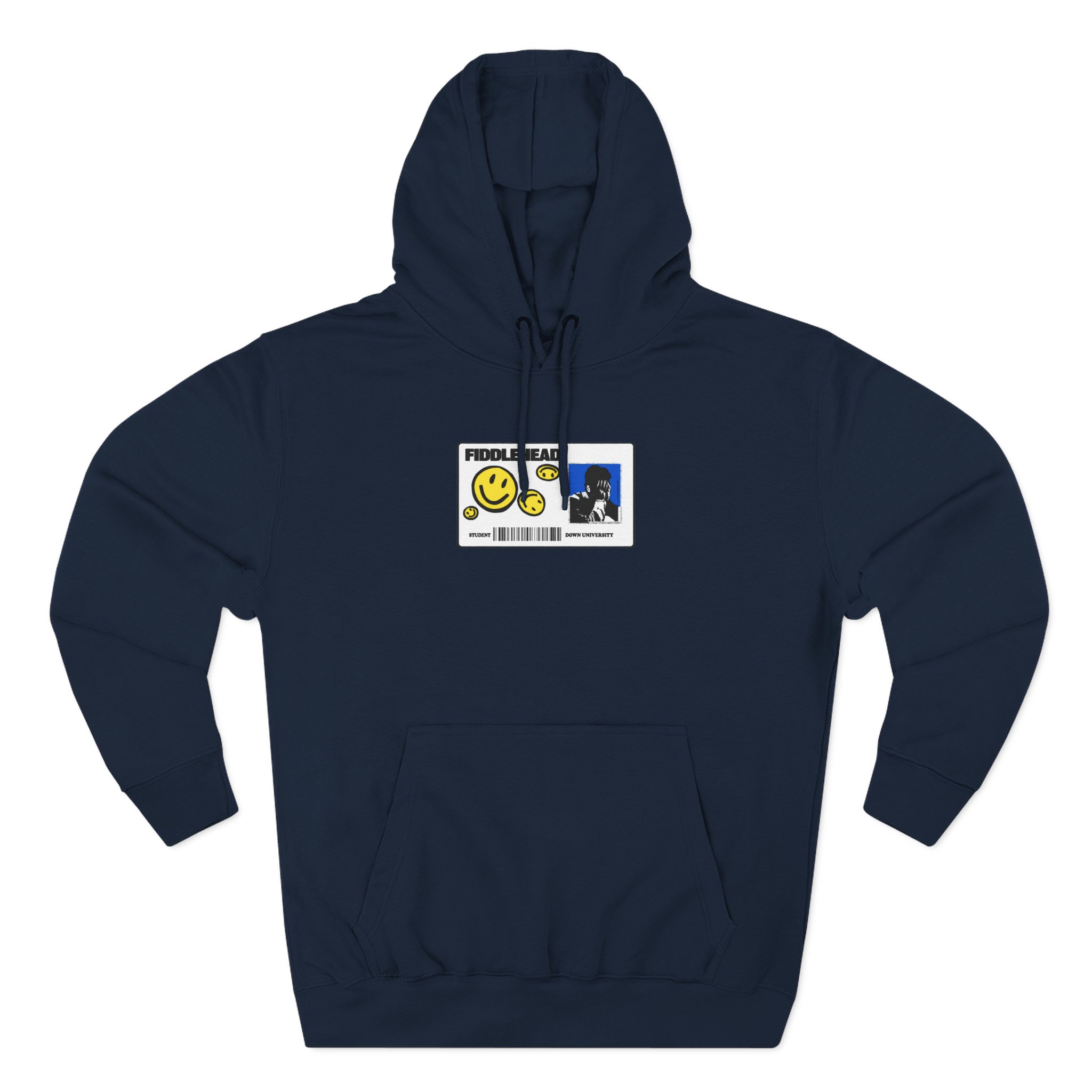 Fiddlehead Id Card Three-Panel Fleece Hoodie