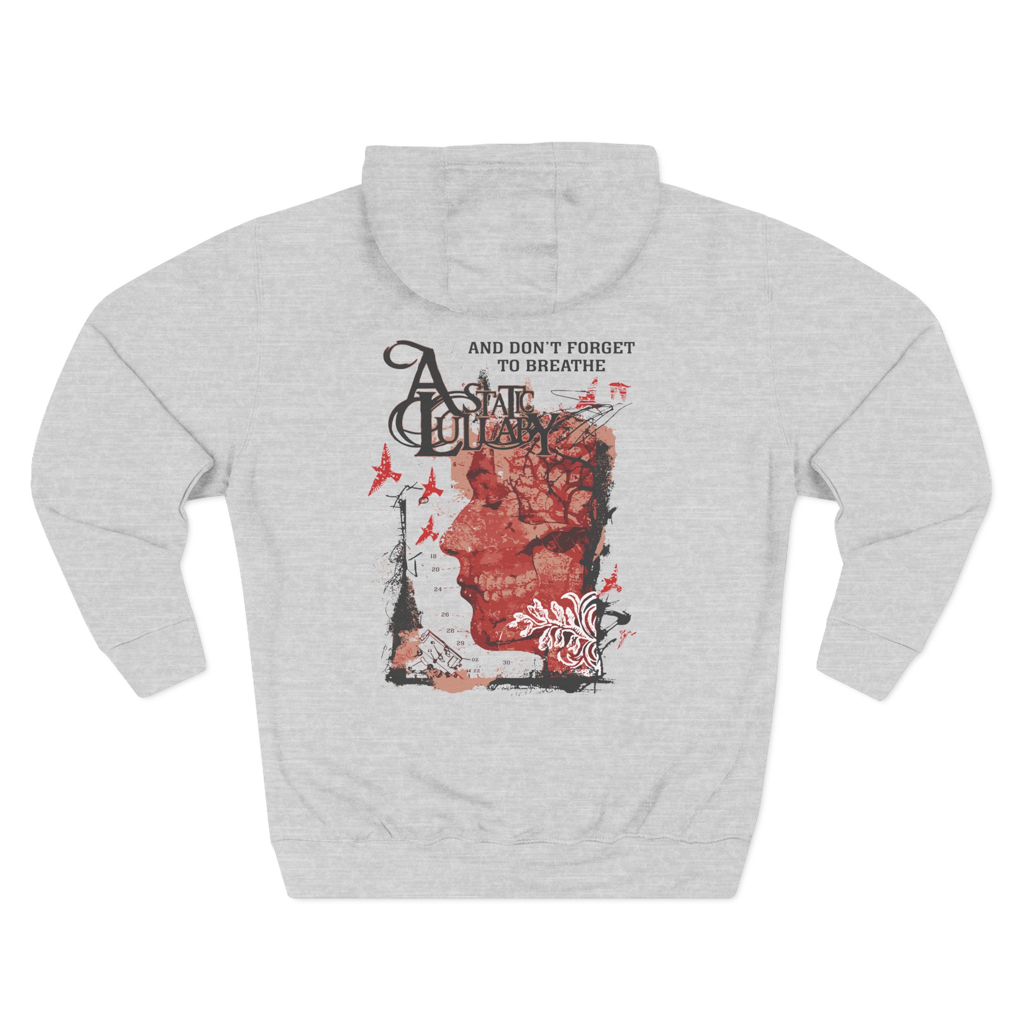 A Static Lullaby Adftb Three-Panel Fleece Hoodie