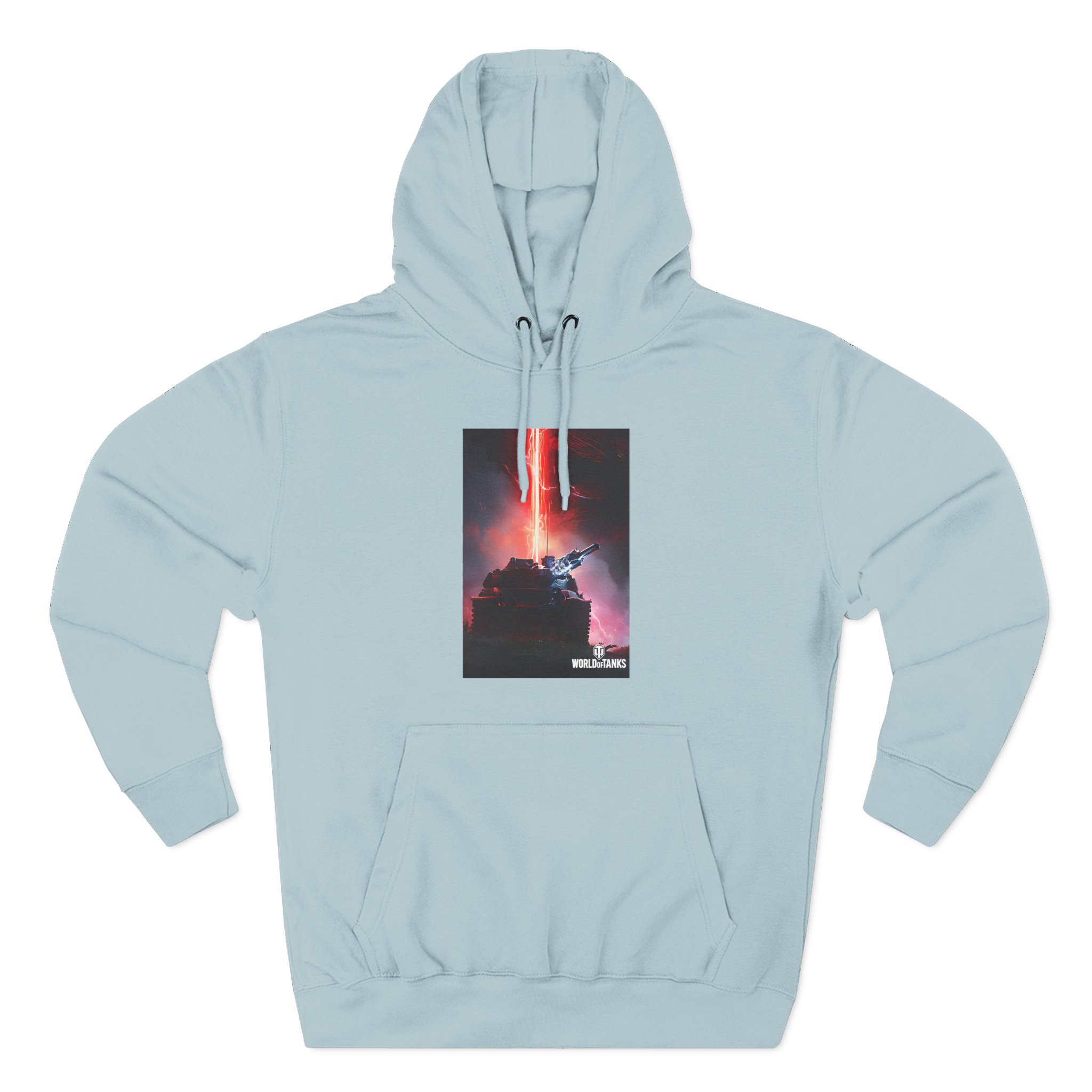 World of Tank Waffentrager Three-Panel Fleece Hoodie