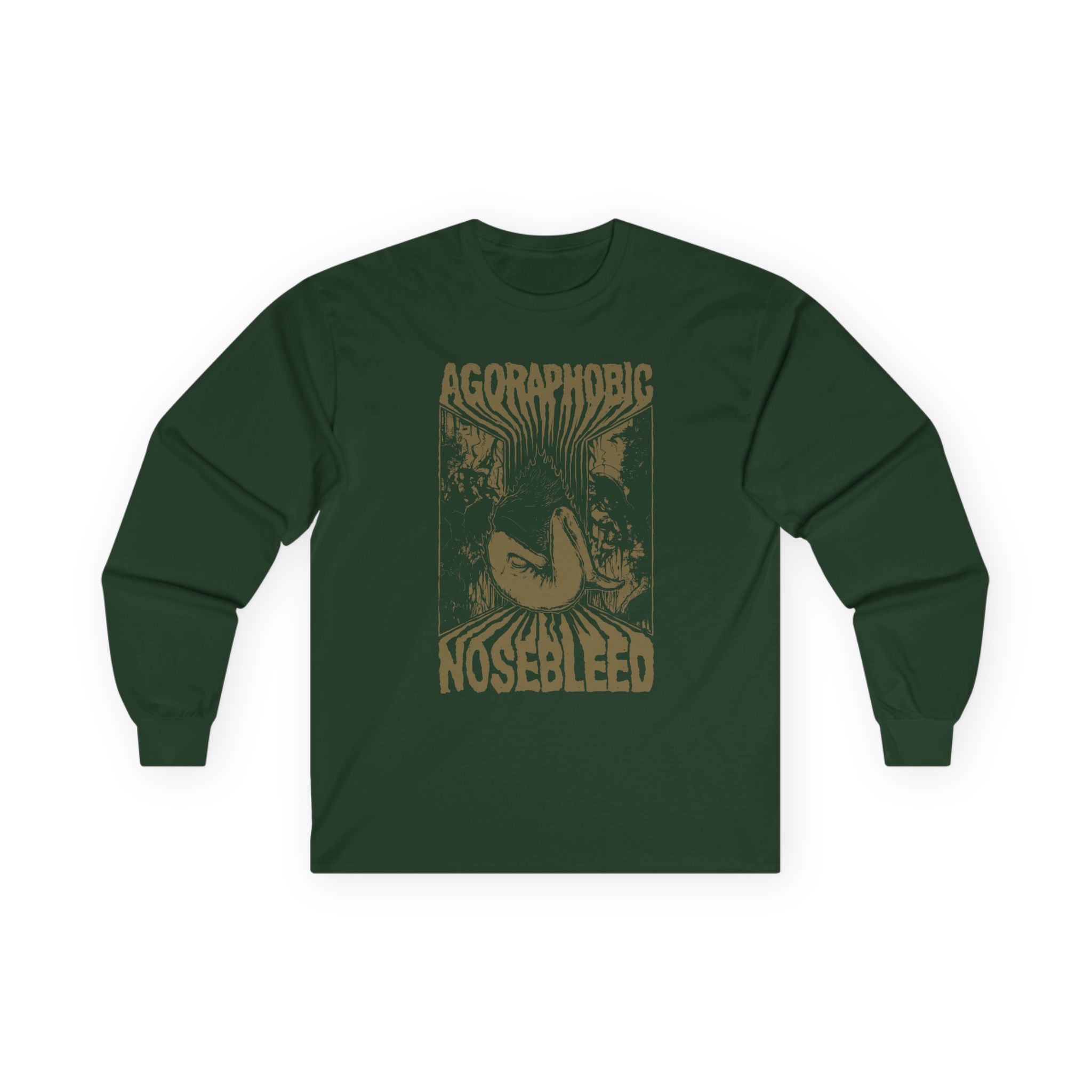 Agoraphobic Nosebleed Gnaw Unisex Ultra Cotton Long Sleeve Tee