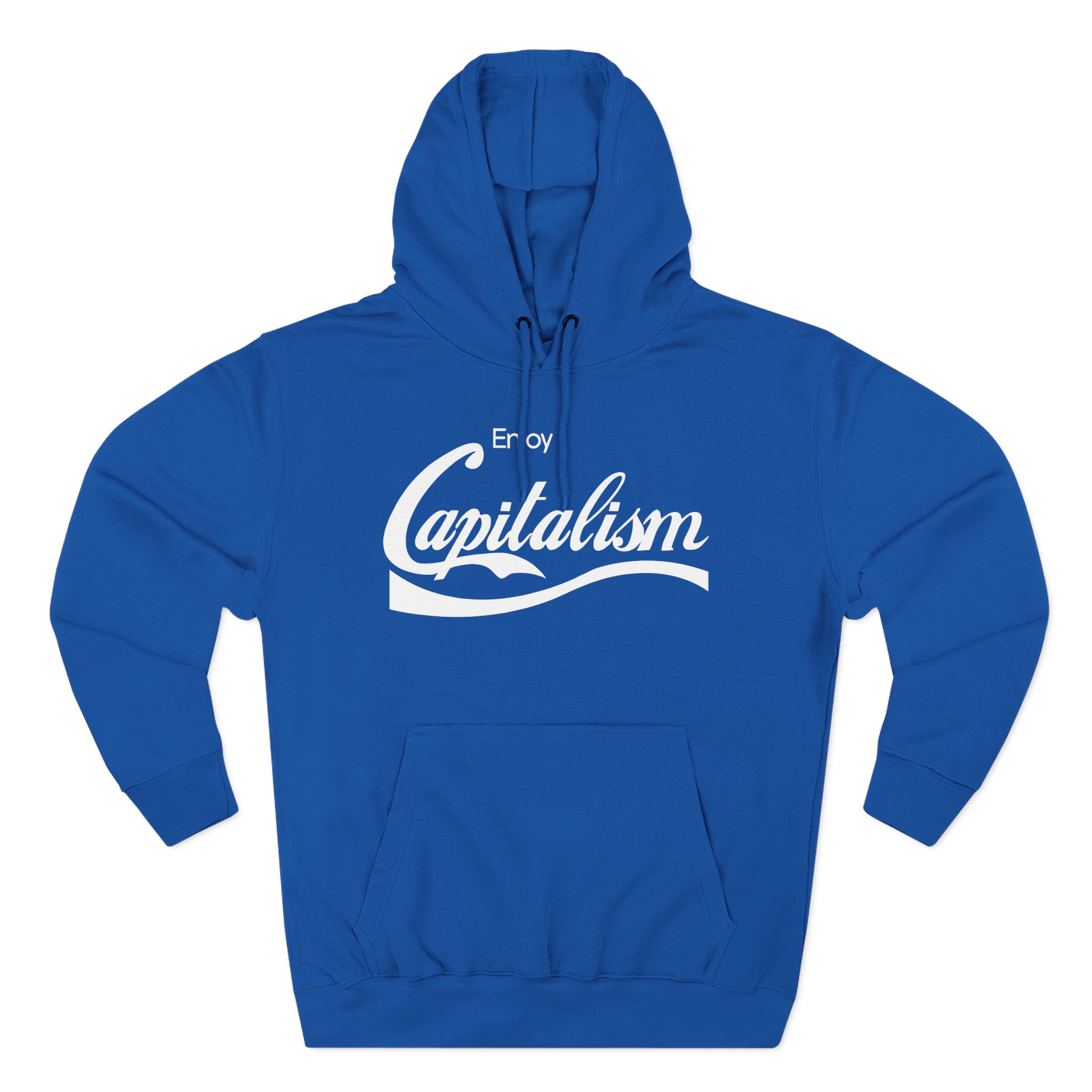 Valuetainment Enjoy Capitalism Three-Panel Fleece Hoodie