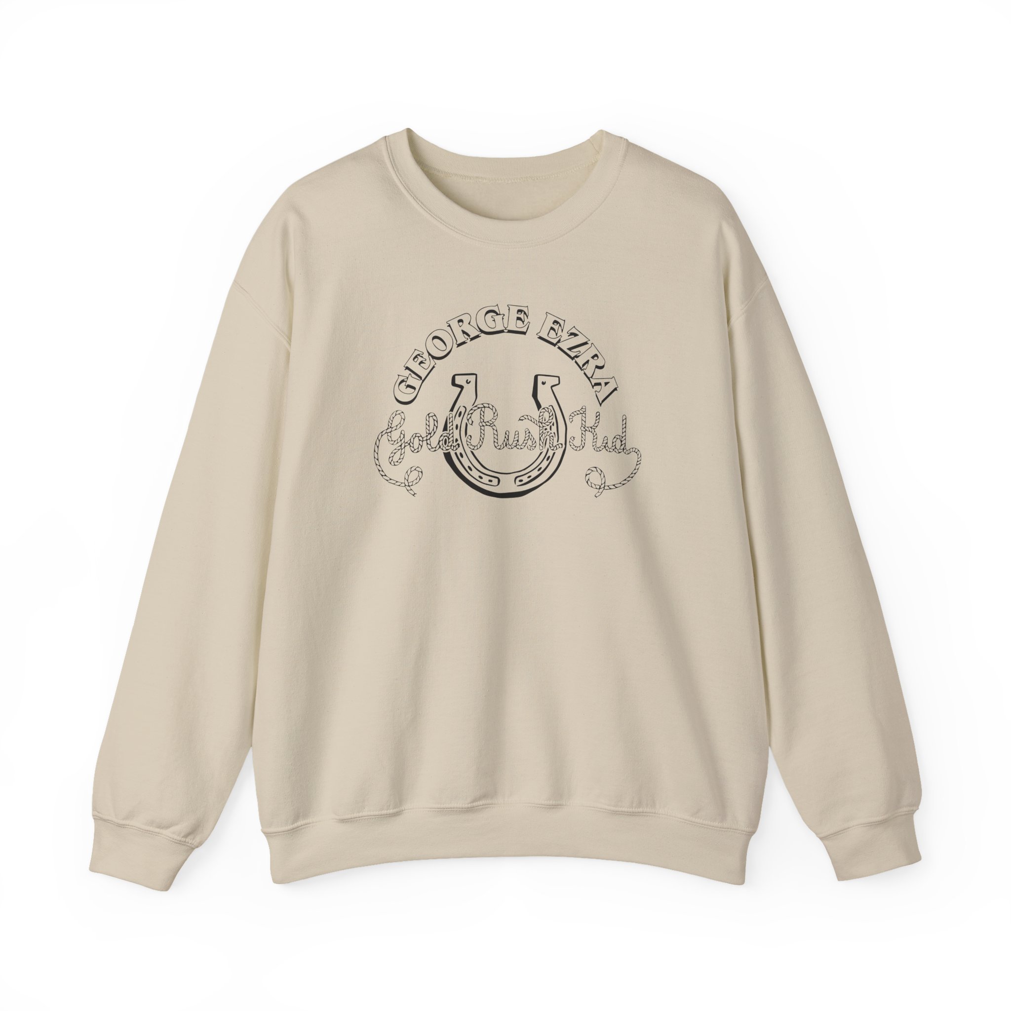 George Ezra Gold Rush Kid Horse Shoe Unisex Heavy Blendâ„¢ Crewneck Sweatshirt