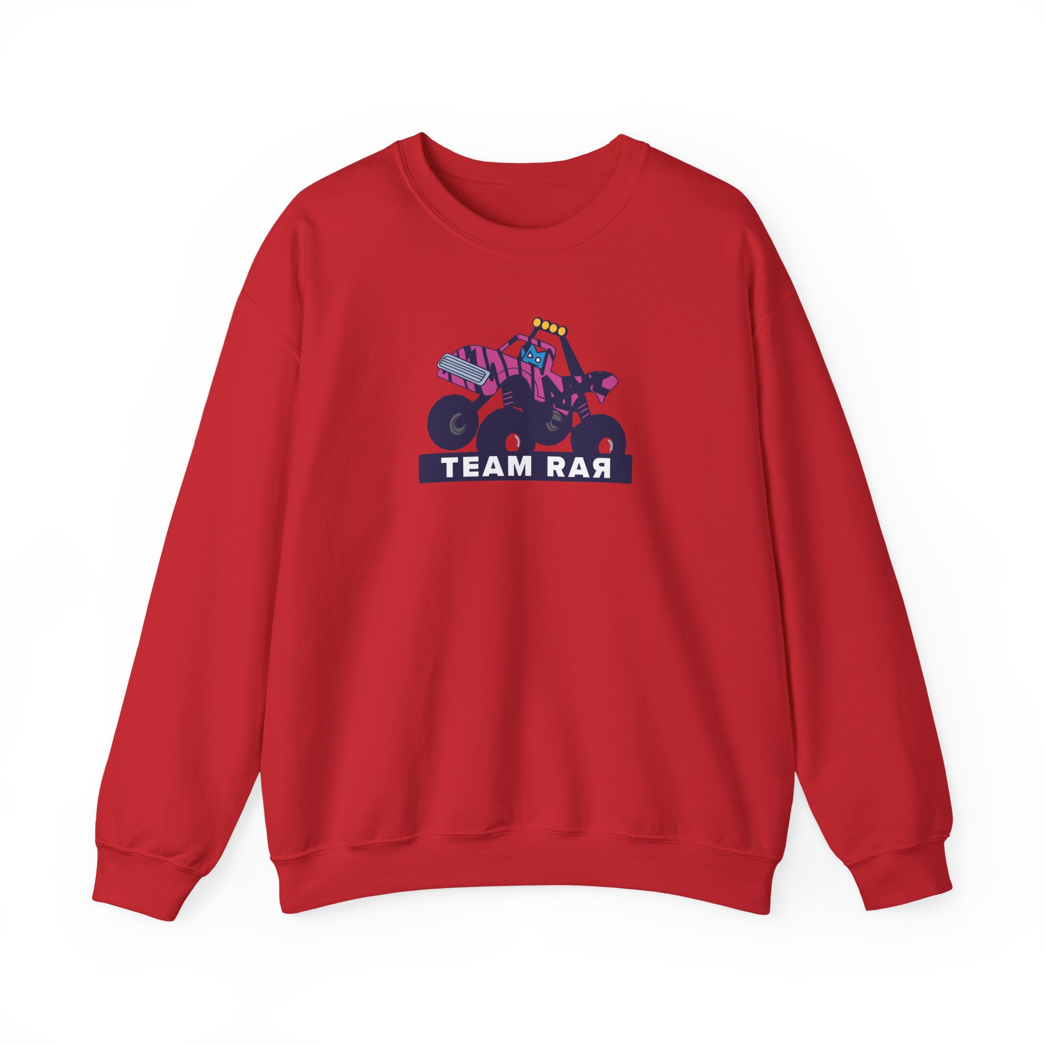 Team Rar Monster Truck Unisex Heavy Blendâ„¢ Crewneck Sweatshirt