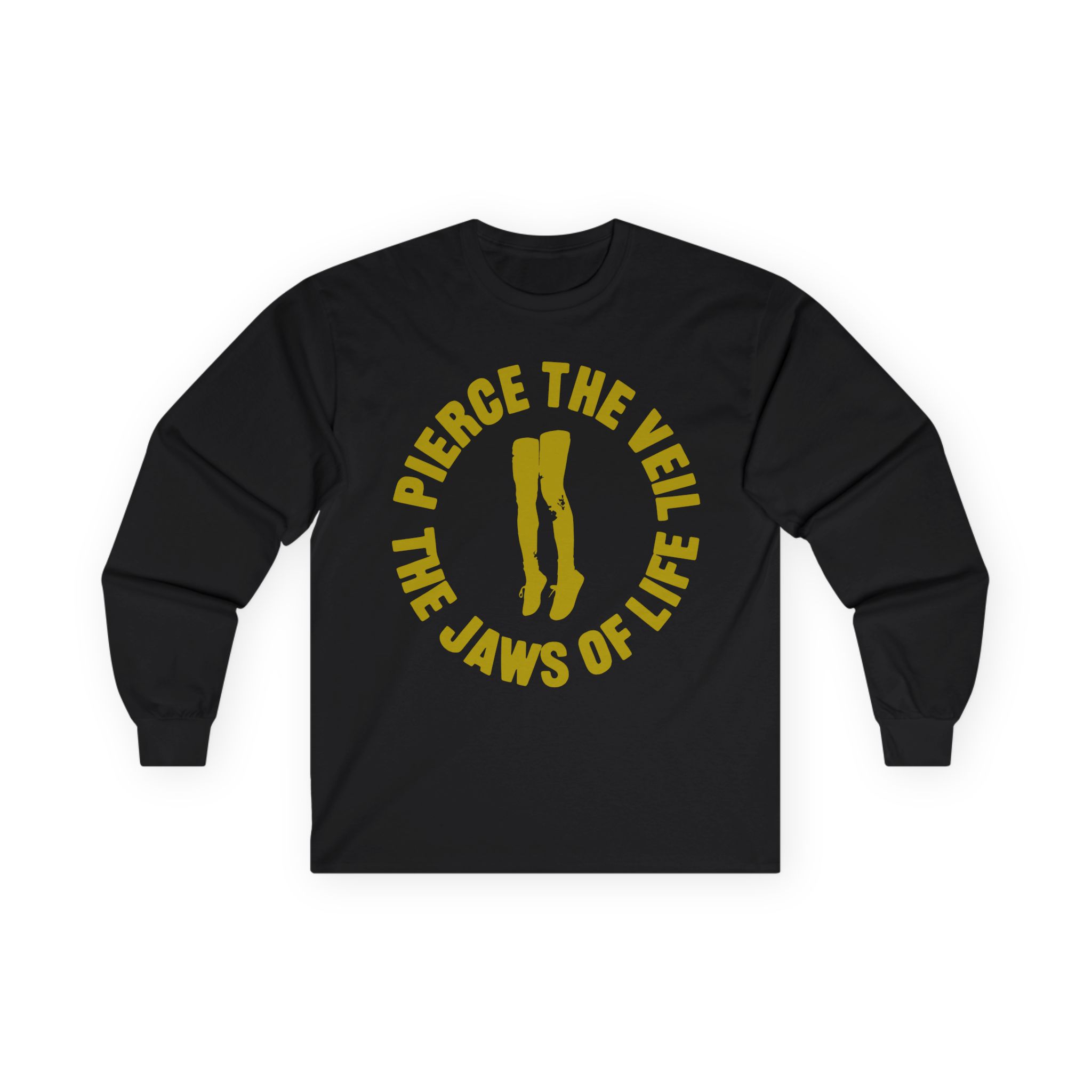 Pierce the Veil Jaws of Life Tie Dye Unisex Ultra Cotton Long Sleeve Tee