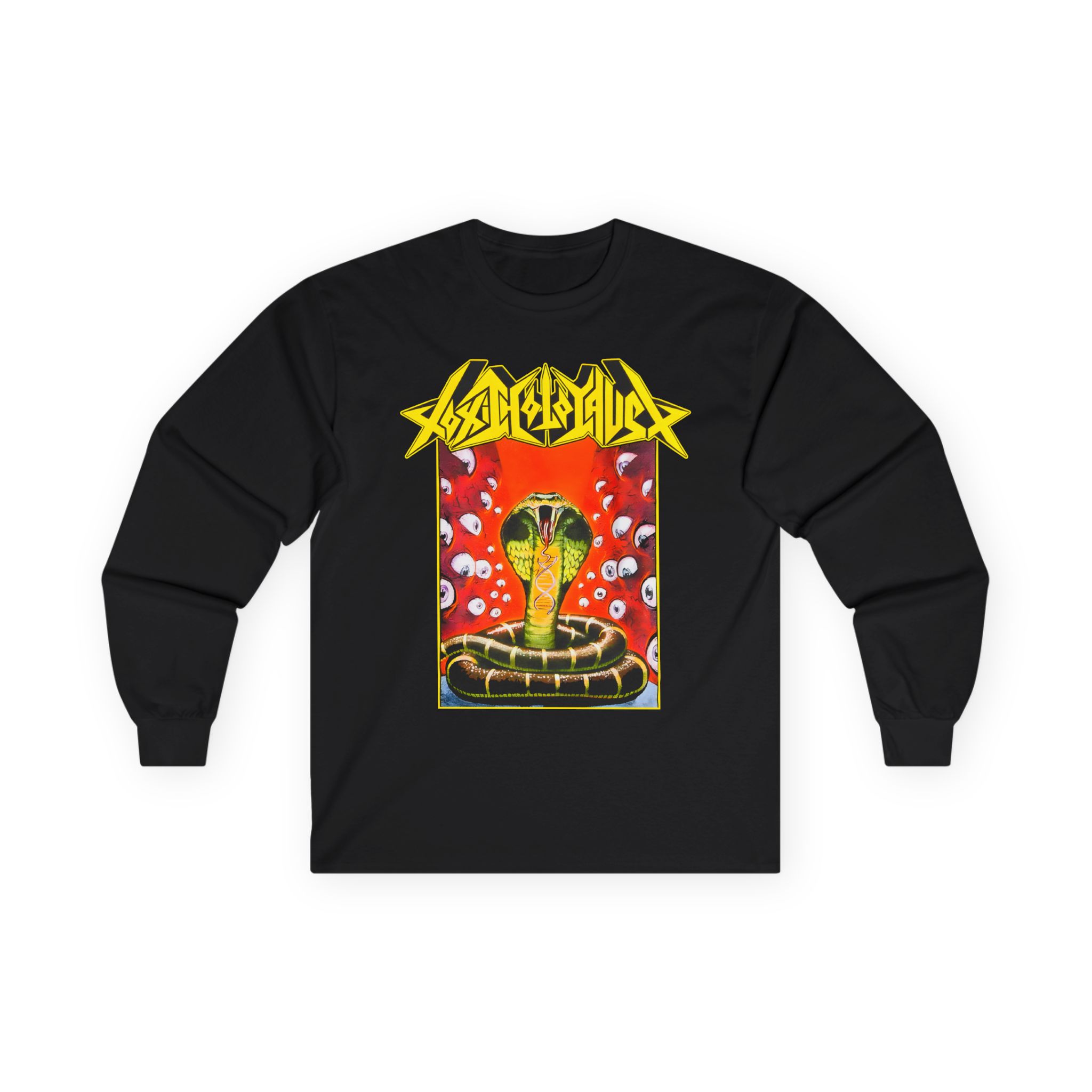 Toxic Holocaust Chemistry of Consciousness Album Art Unisex Ultra Cotton Long Sleeve Tee