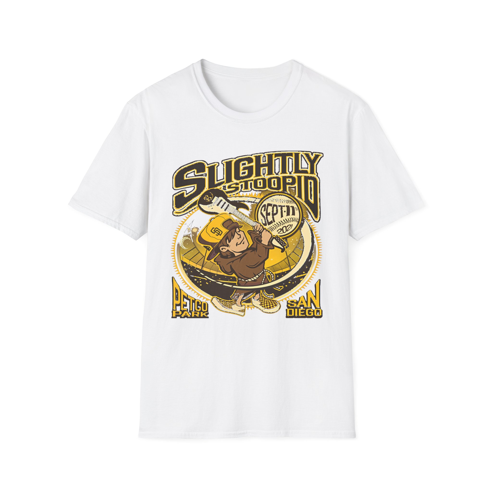 Slightly Stoopid San Diego 2021 Friar Unisex Softstyle T-Shirt