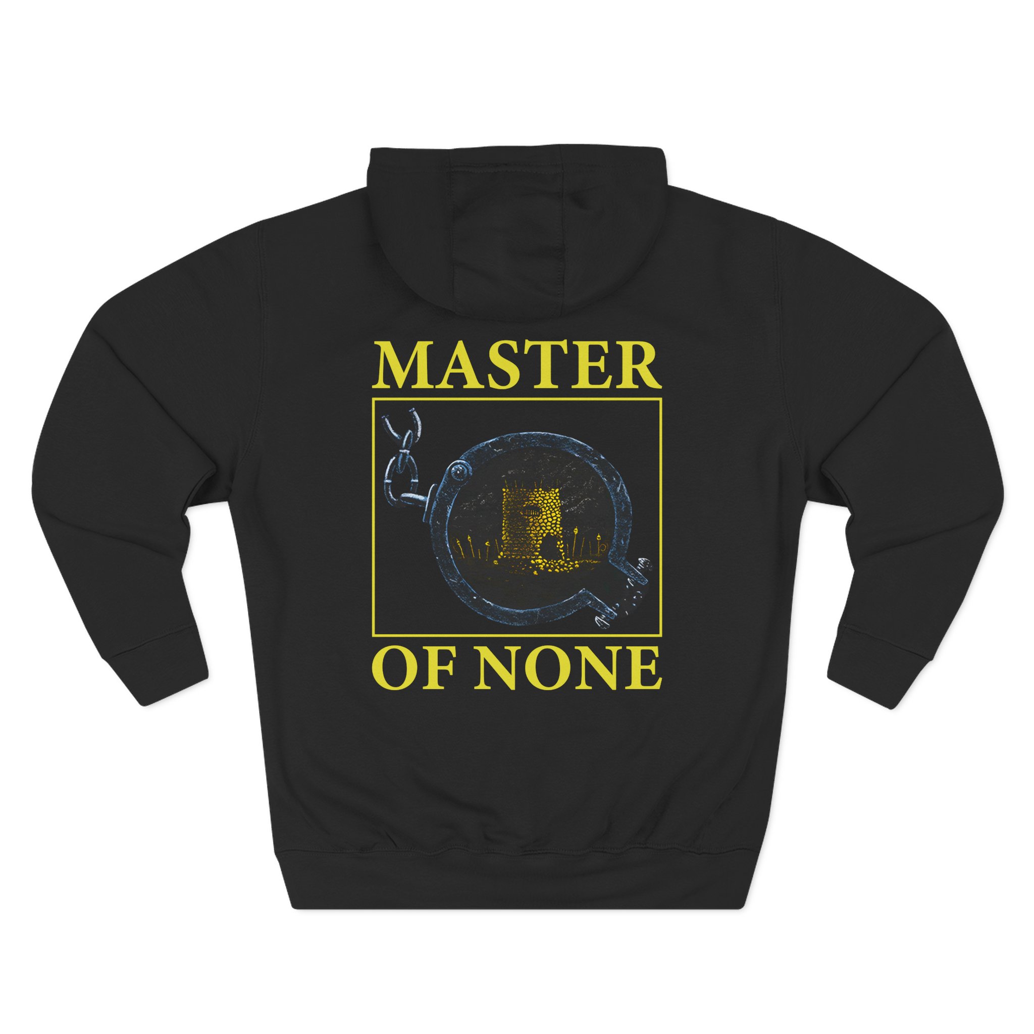 Death Before Dishonor Master of None Three-Panel Fleece Hoodie