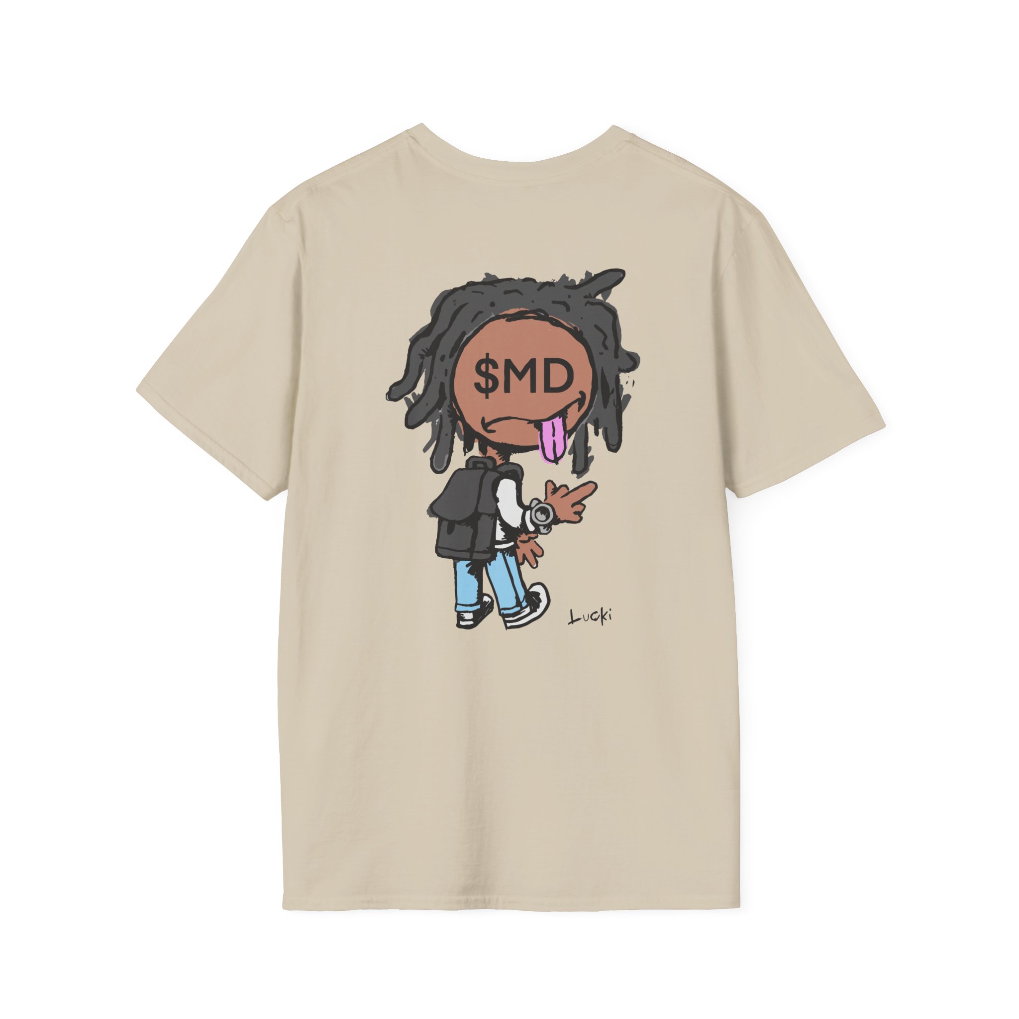 Lucki Flawless Like Me SMD Unisex Softstyle T-Shirt