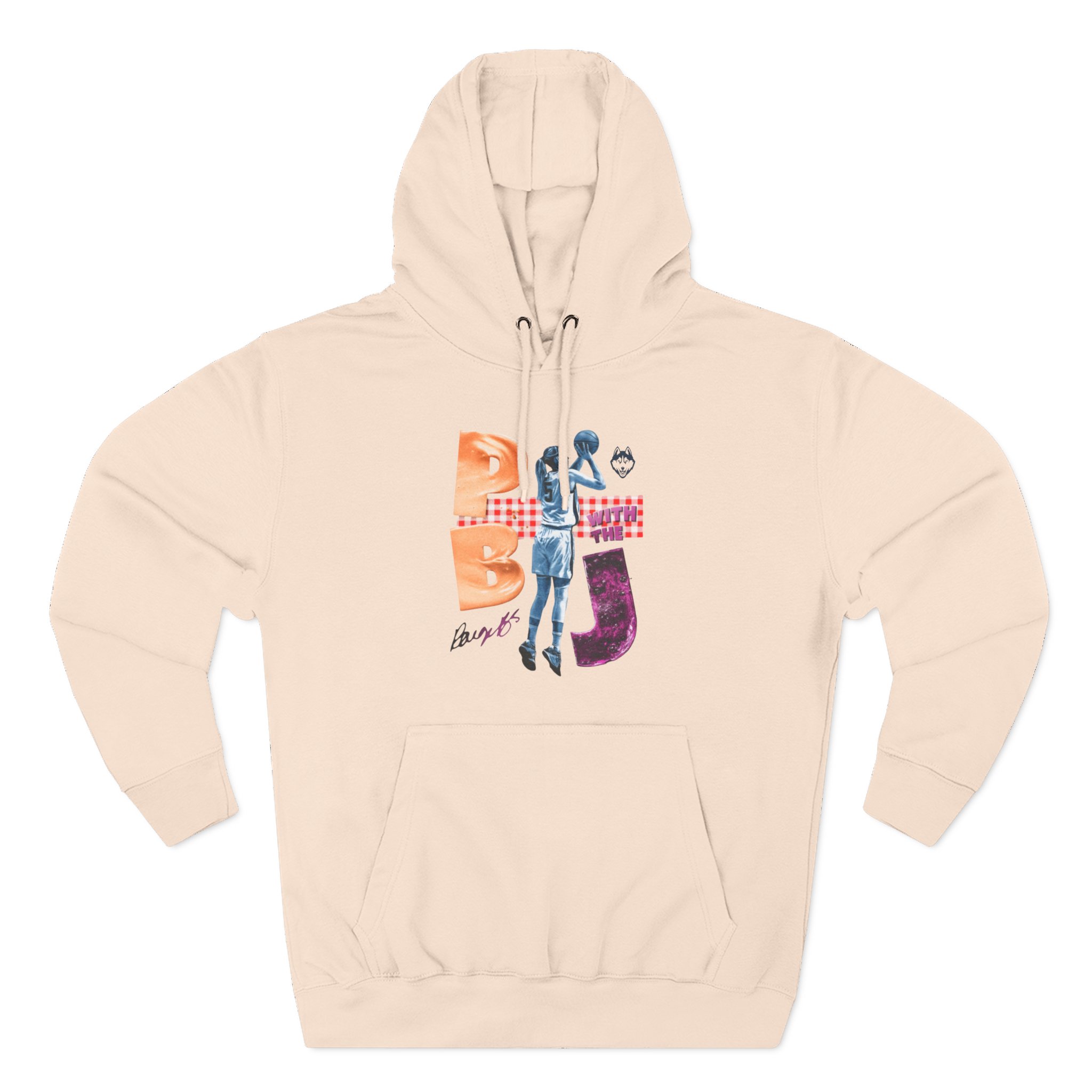 Paige Bueckers Pb With the J Three-Panel Fleece Hoodie