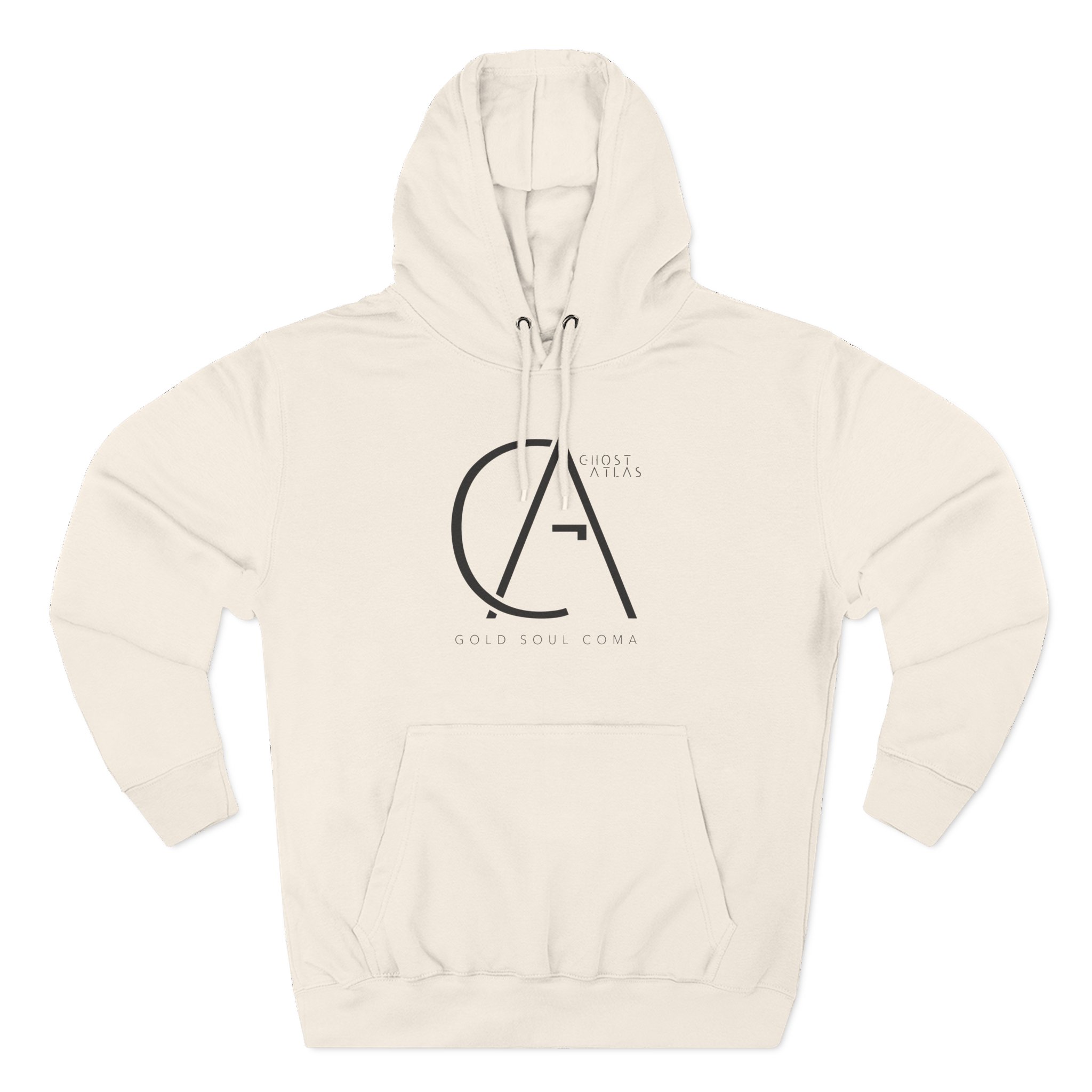 Ghost Atlas Three-Panel Fleece Hoodie
