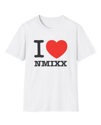 I Love Nmixx Unisex Softstyle T-Shirt