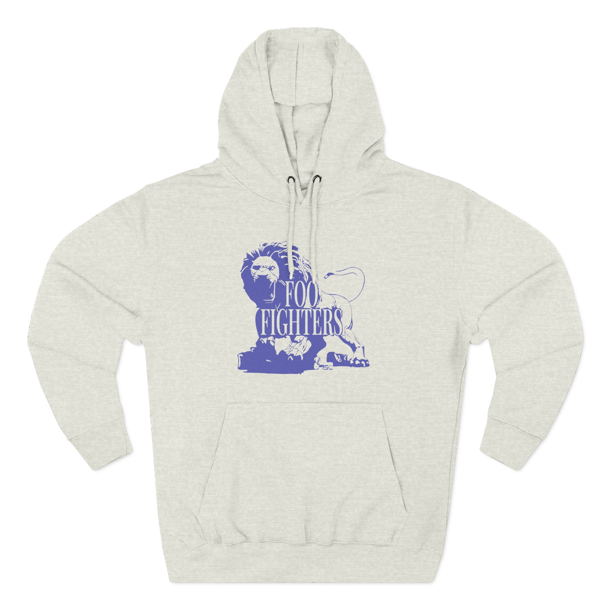 Foo Fighters Ff Lion Three-Panel Fleece Hoodie