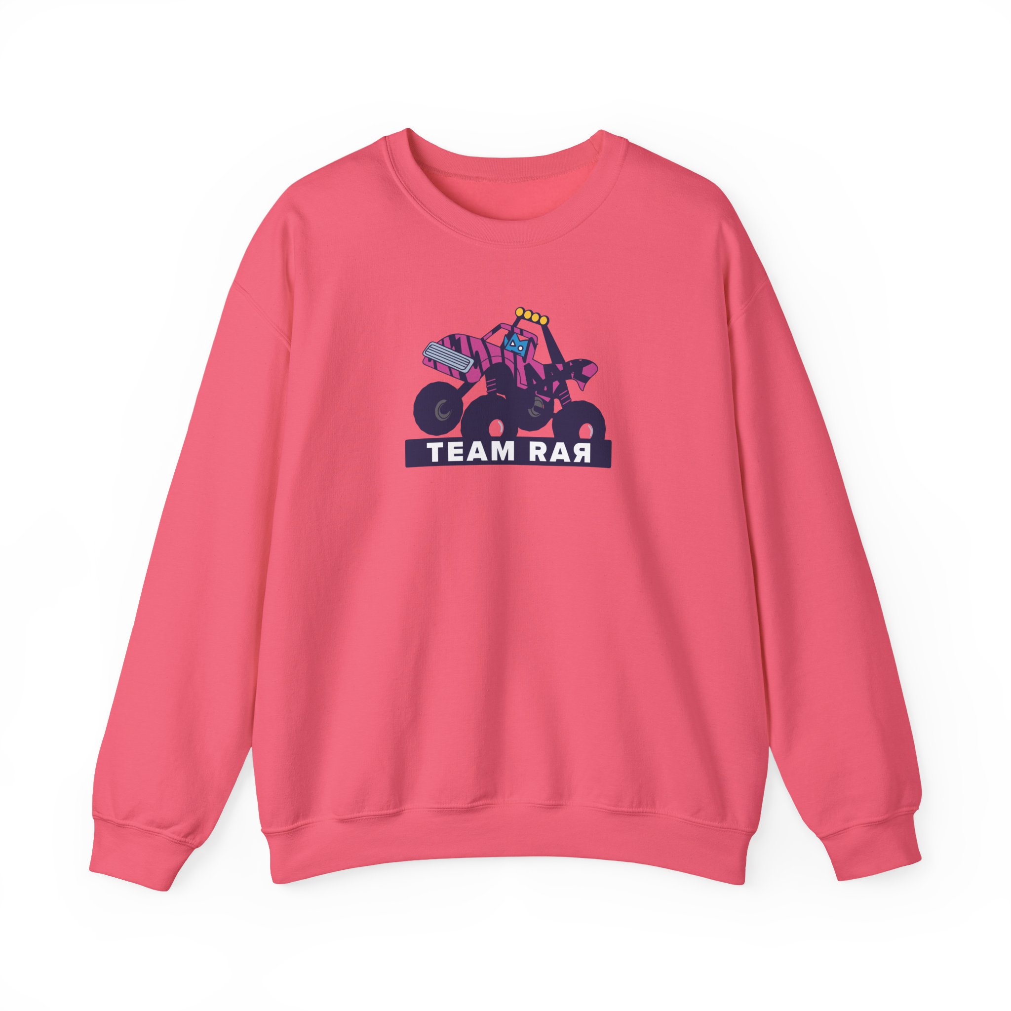 Team Rar Monster Truck Unisex Heavy Blendâ„¢ Crewneck Sweatshirt