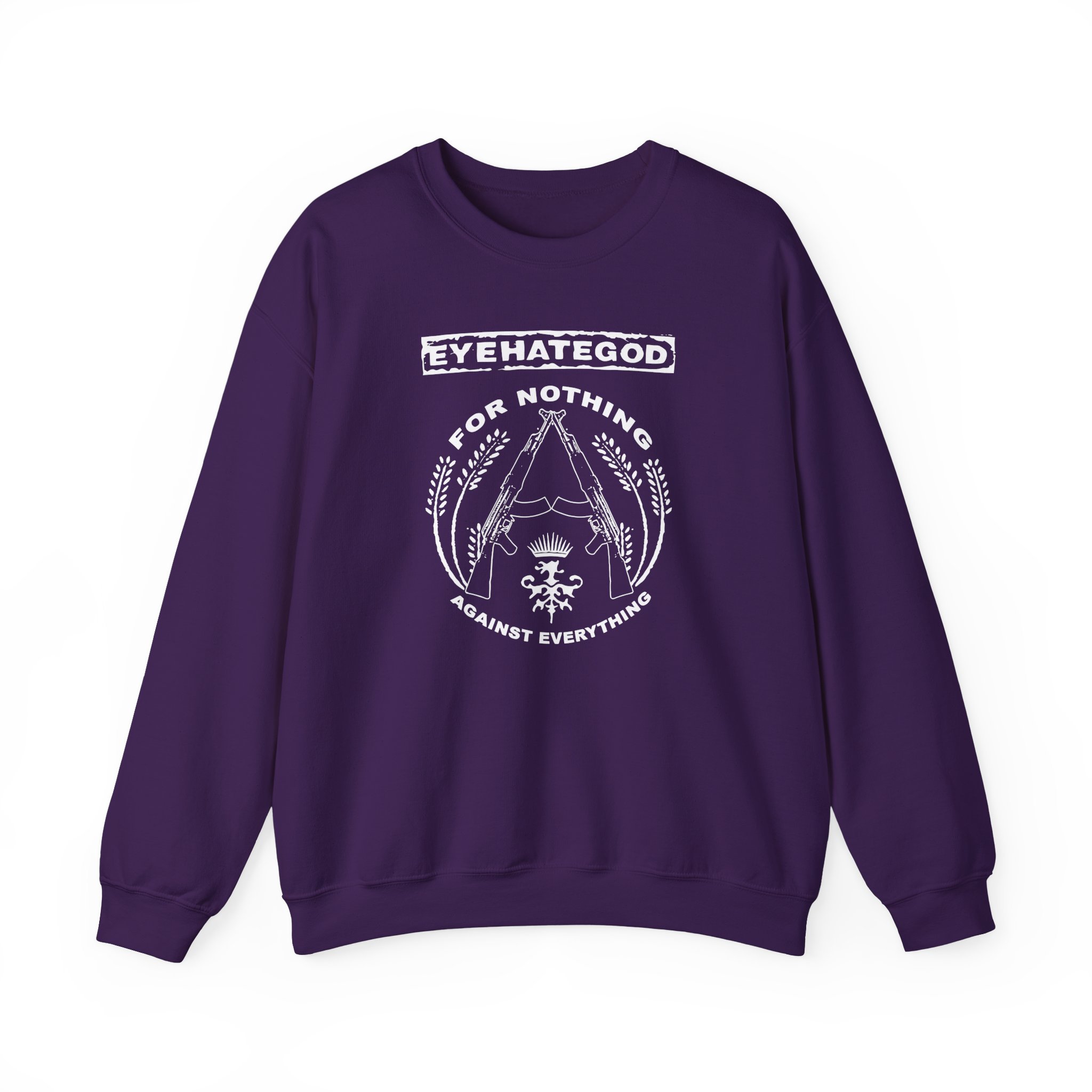 Eyehategod Turn Troubled Tables Us Tour Unisex Heavy Blendâ„¢ Crewneck Sweatshirt