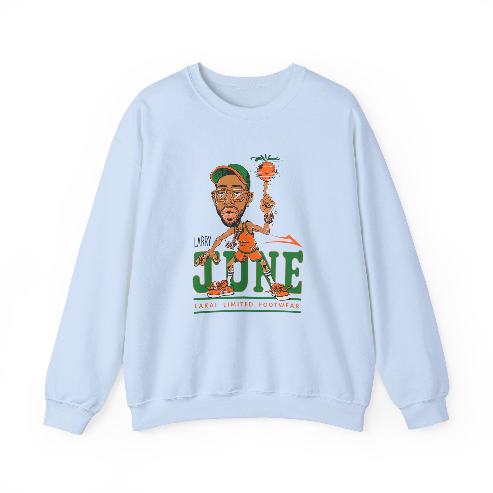 Larry June X Lakai Unisex Heavy Blendâ„¢ Crewneck Sweatshirt
