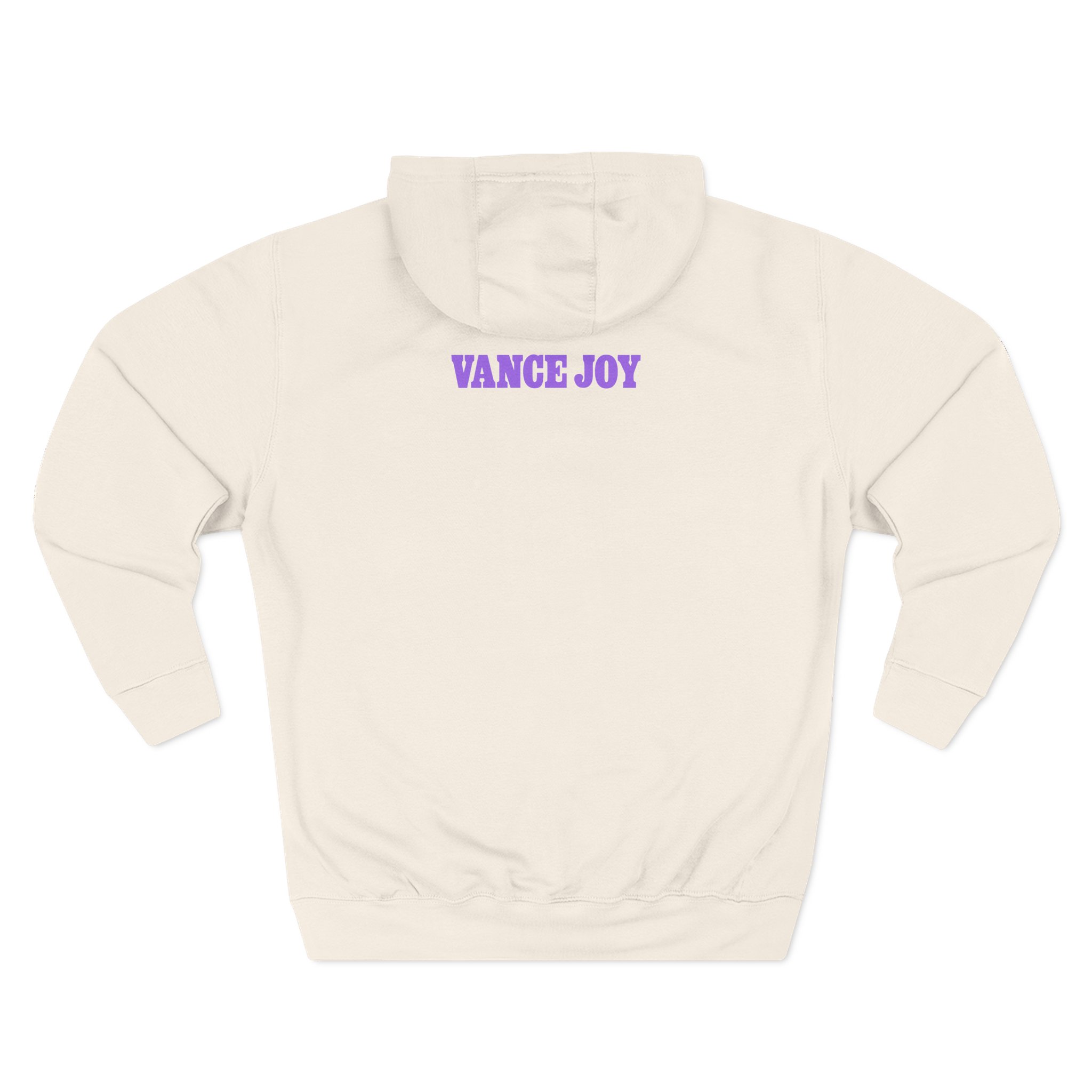 Vance Joy Flower Three-Panel Fleece Hoodie