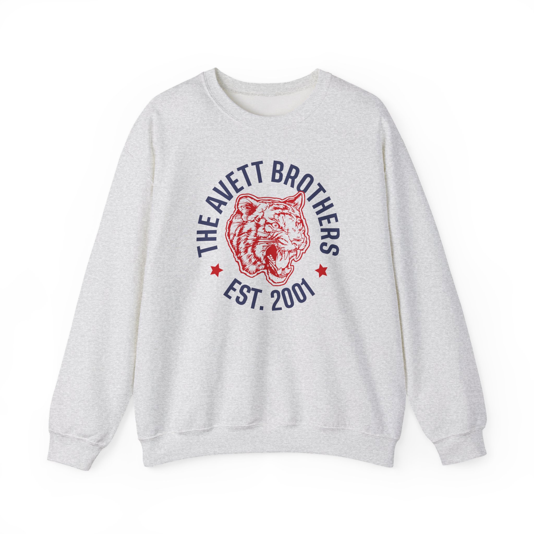 Avett Brothers Tiger Raglan Unisex Heavy Blendâ„¢ Crewneck Sweatshirt