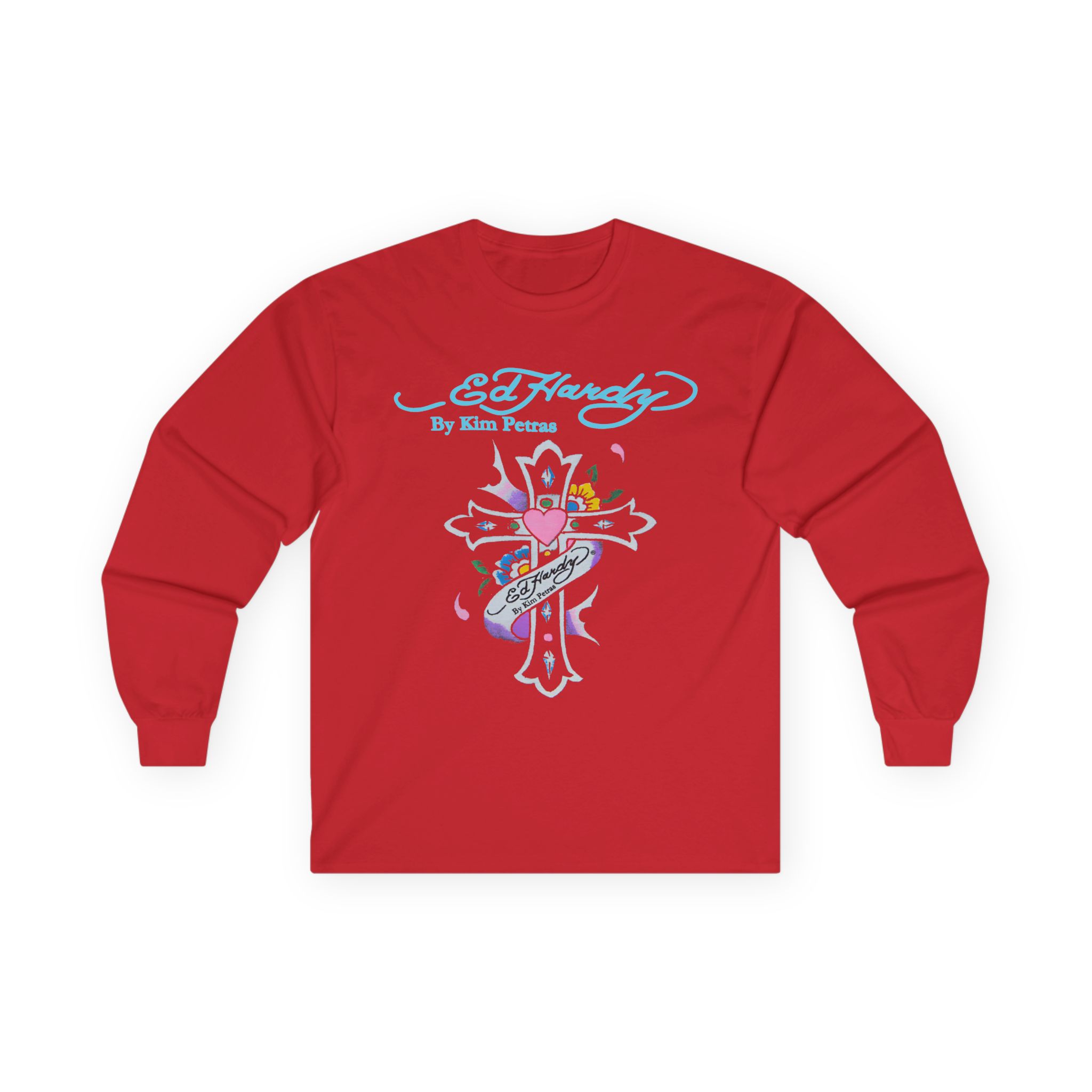 Kim Petras Cross Cut Off Unisex Ultra Cotton Long Sleeve Tee
