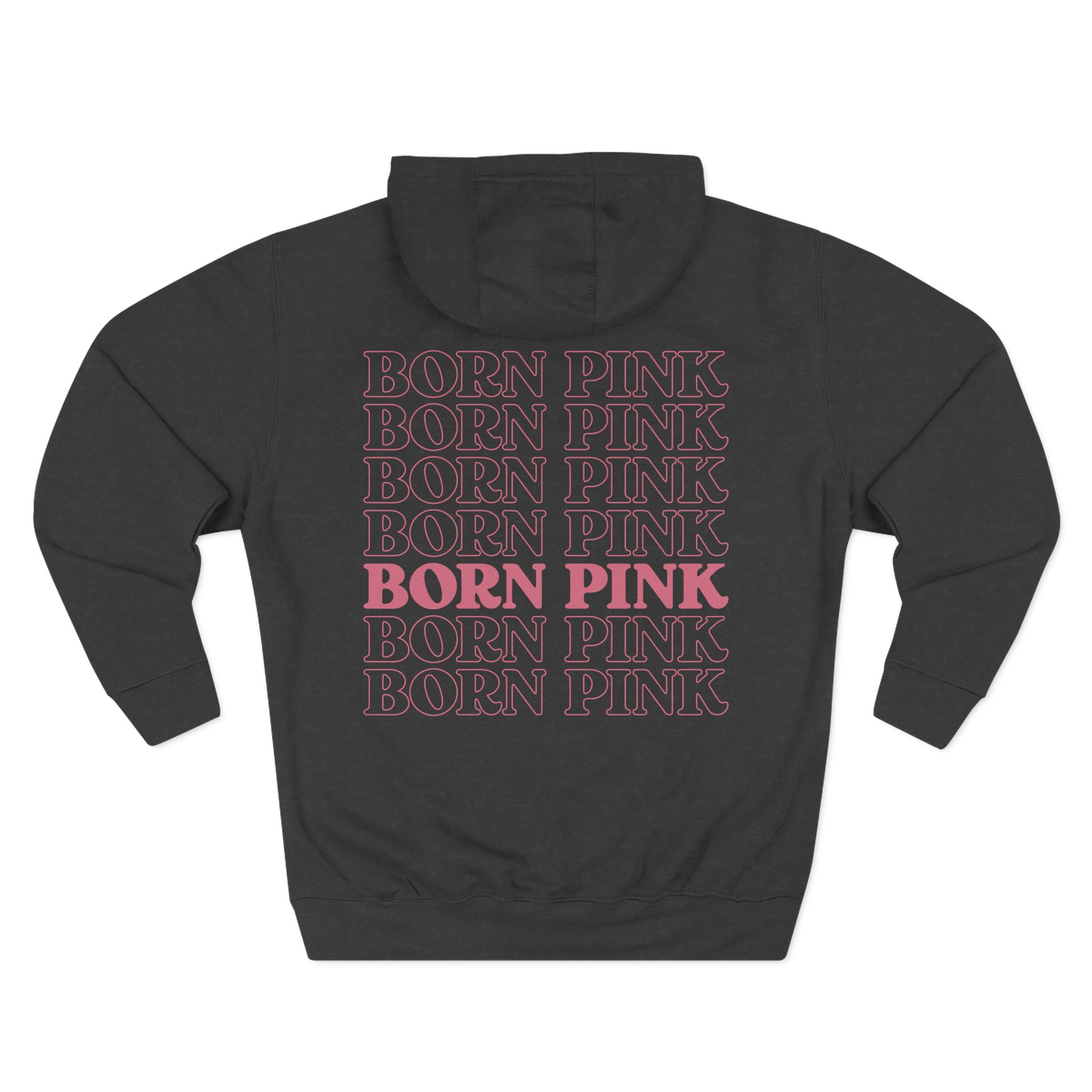 B Born Pink World Tour Three-Panel Fleece Hoodie