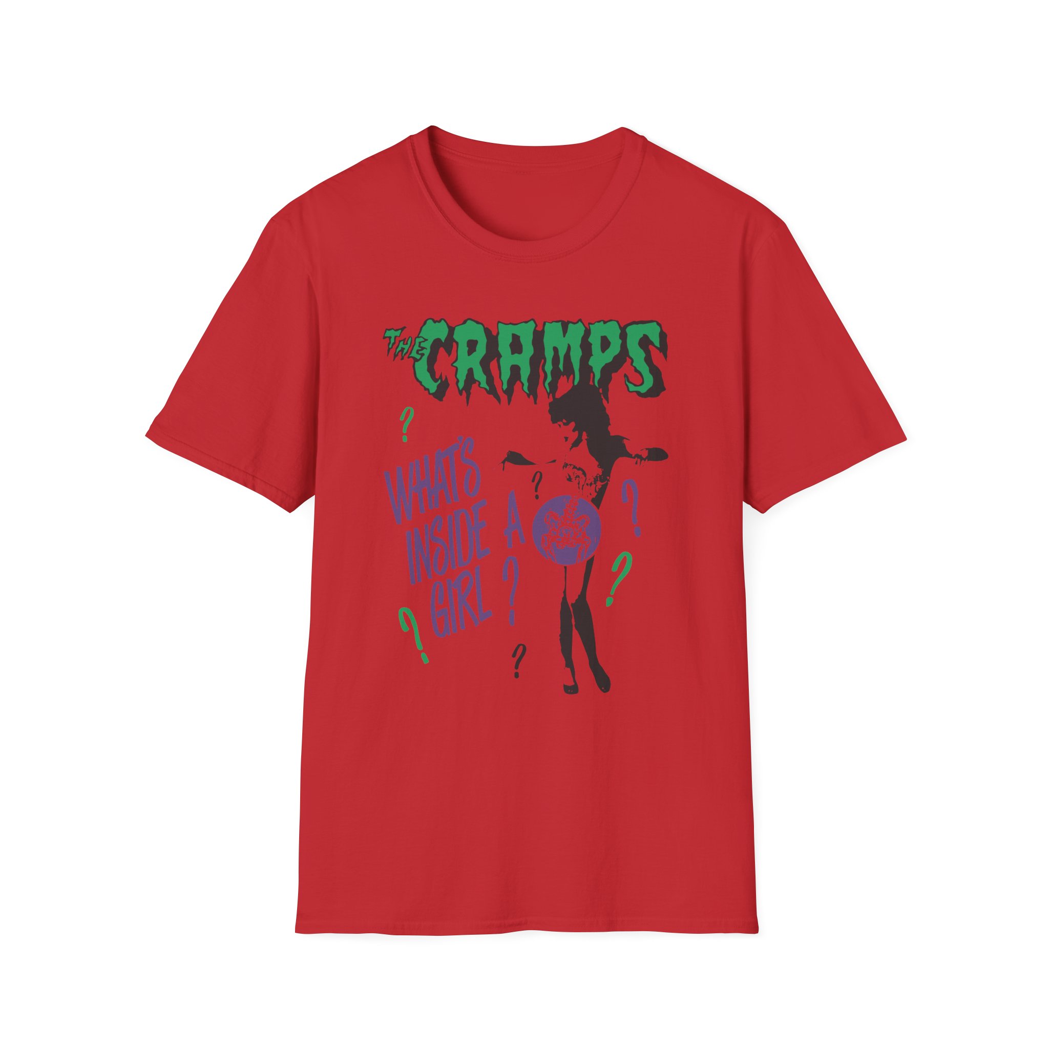 The Cramps What's Inside a Girl Unisex Softstyle T-Shirt