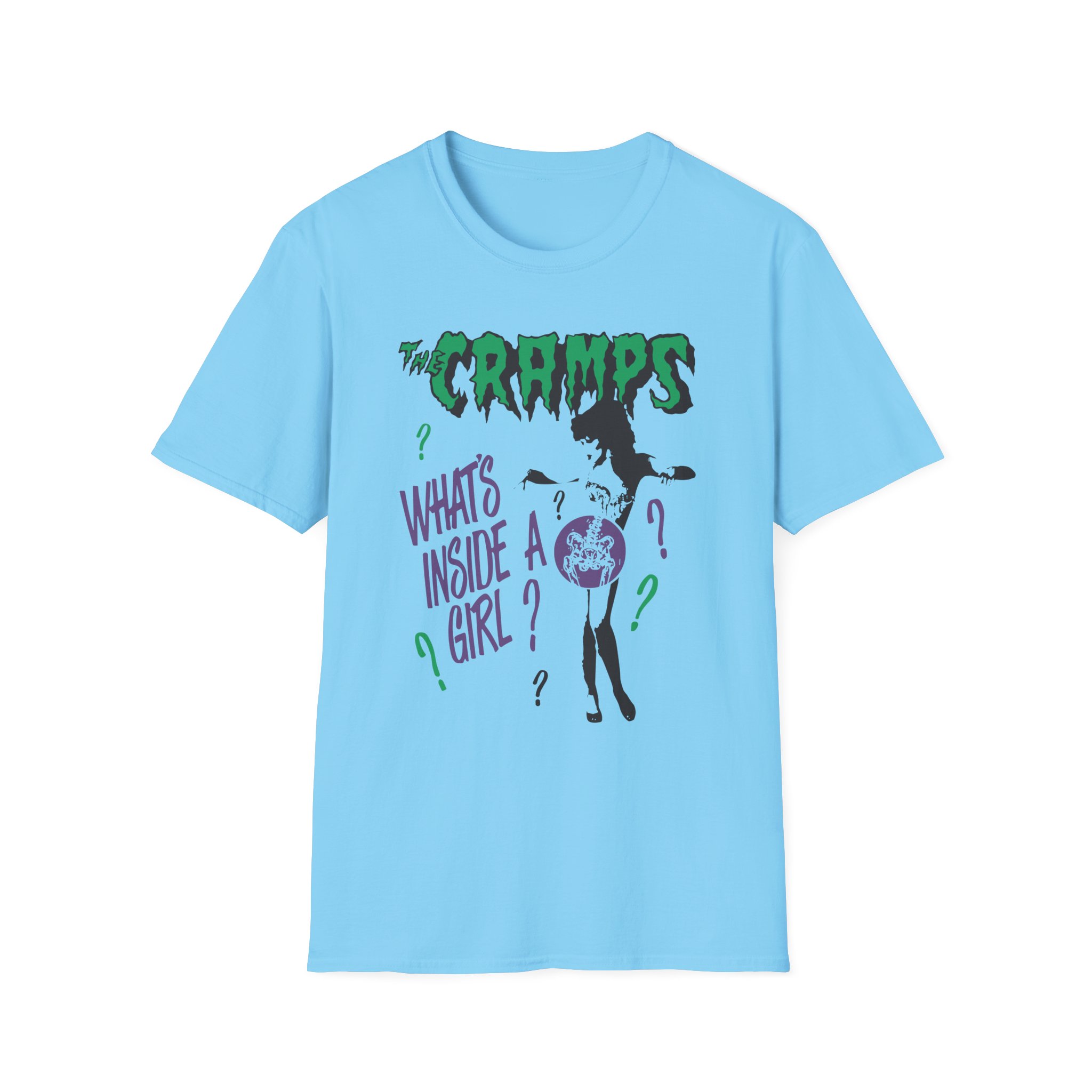 The Cramps What's Inside a Girl Unisex Softstyle T-Shirt