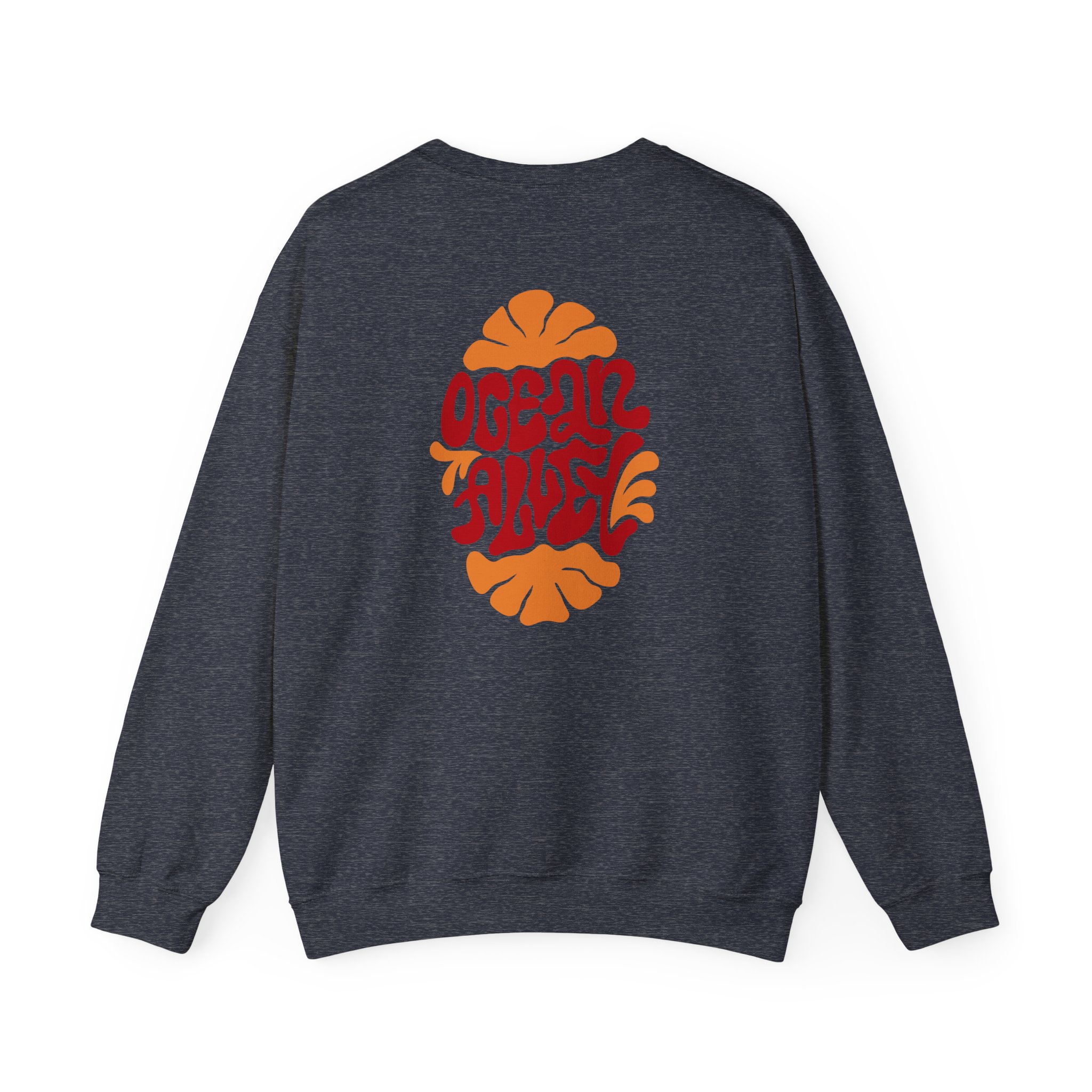 Ocean Alley Cracked Egg Unisex Heavy Blendâ„¢ Crewneck Sweatshirt