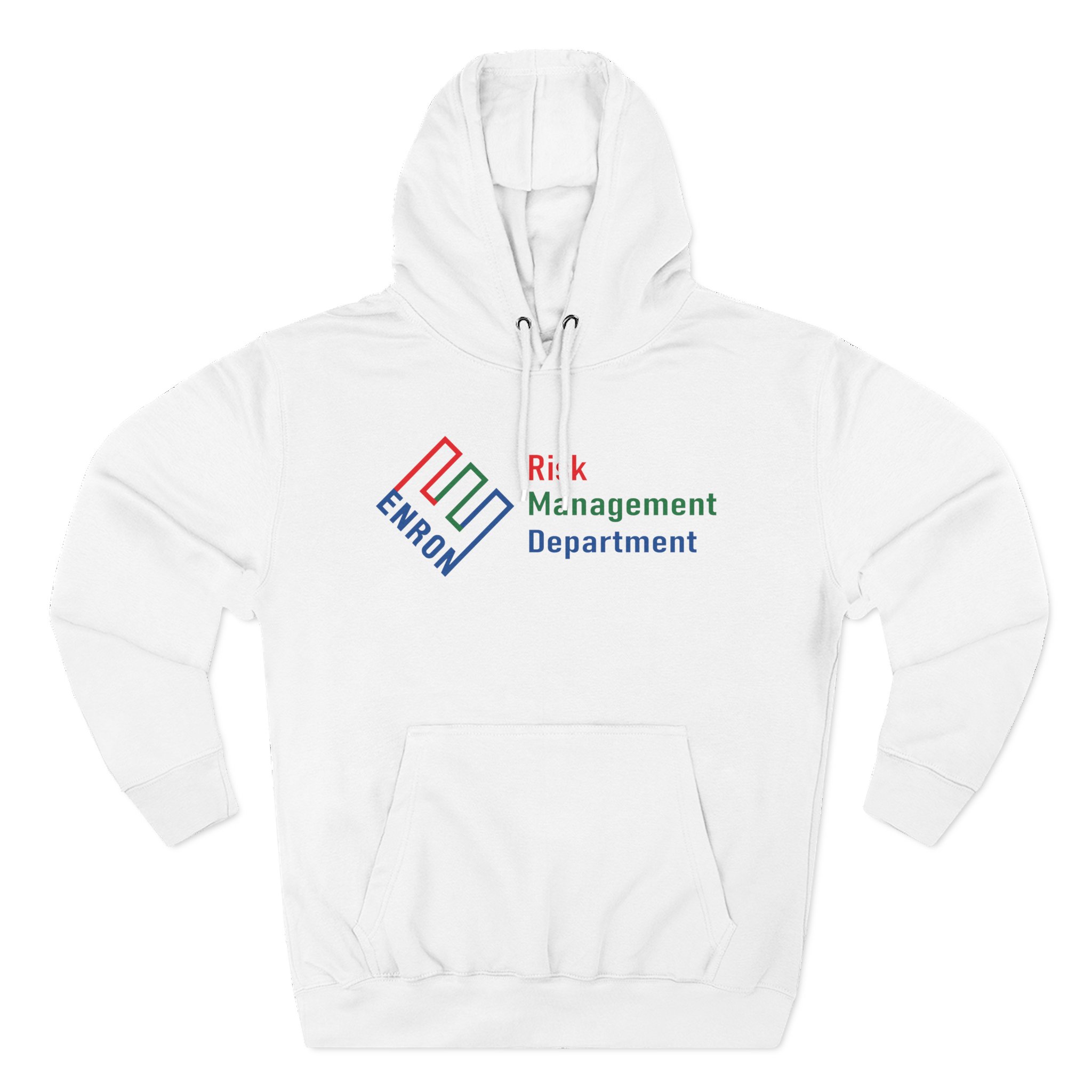 Atrioc Enron Risk Management Department Three-Panel Fleece Hoodie