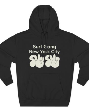 Surf Gang Three-Panel Fleece Hoodie