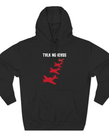 Talking Heads Remain in Light Planes Three-Panel Fleece Hoodie