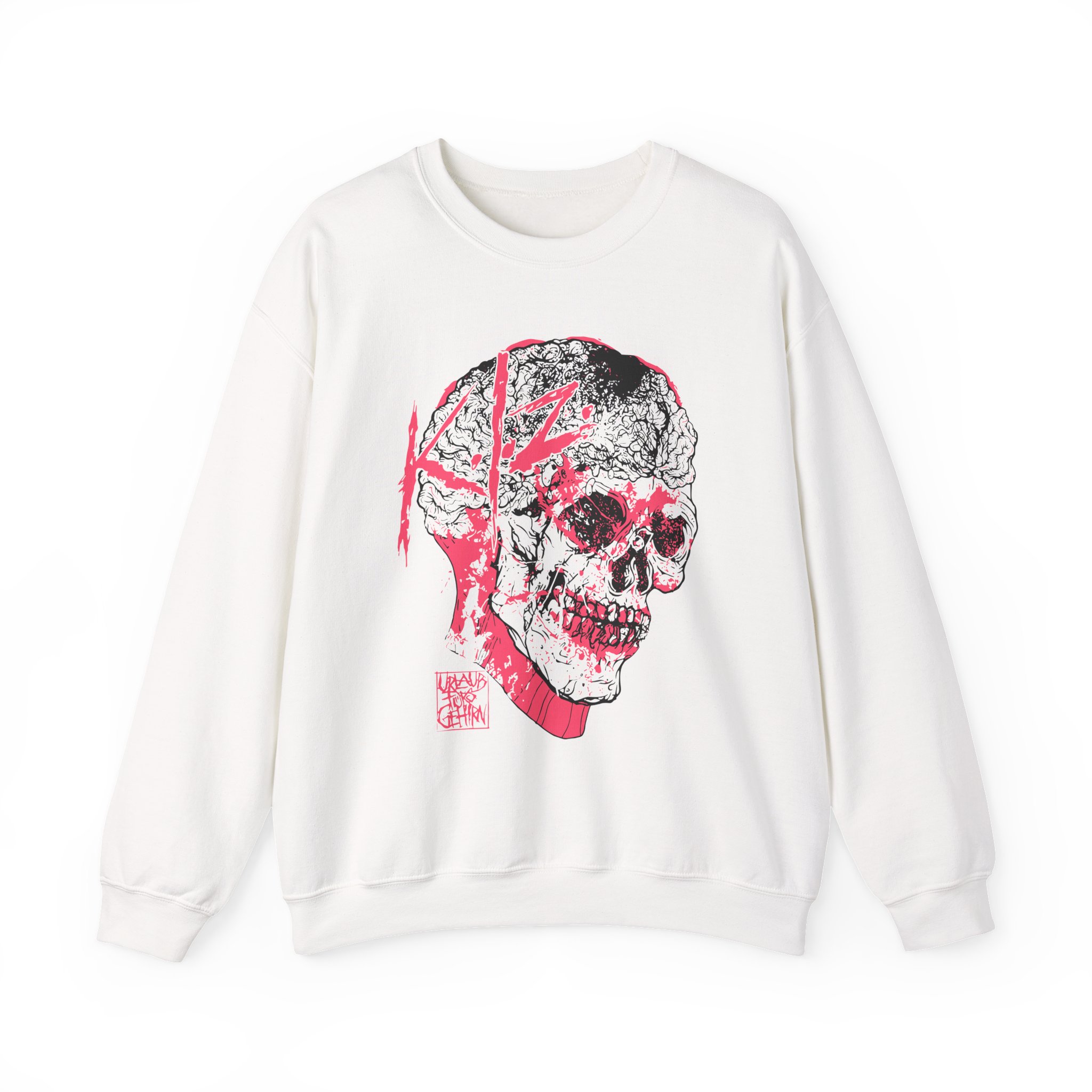 Kiz Brain Unisex Heavy Blendâ„¢ Crewneck Sweatshirt