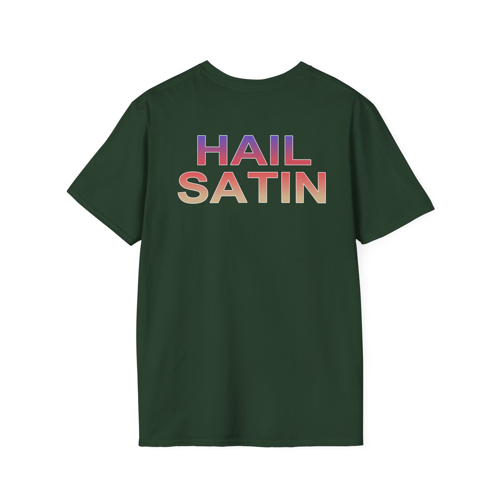 Foo Fighters Dee Gees Hail Satin Unisex Softstyle T-Shirt
