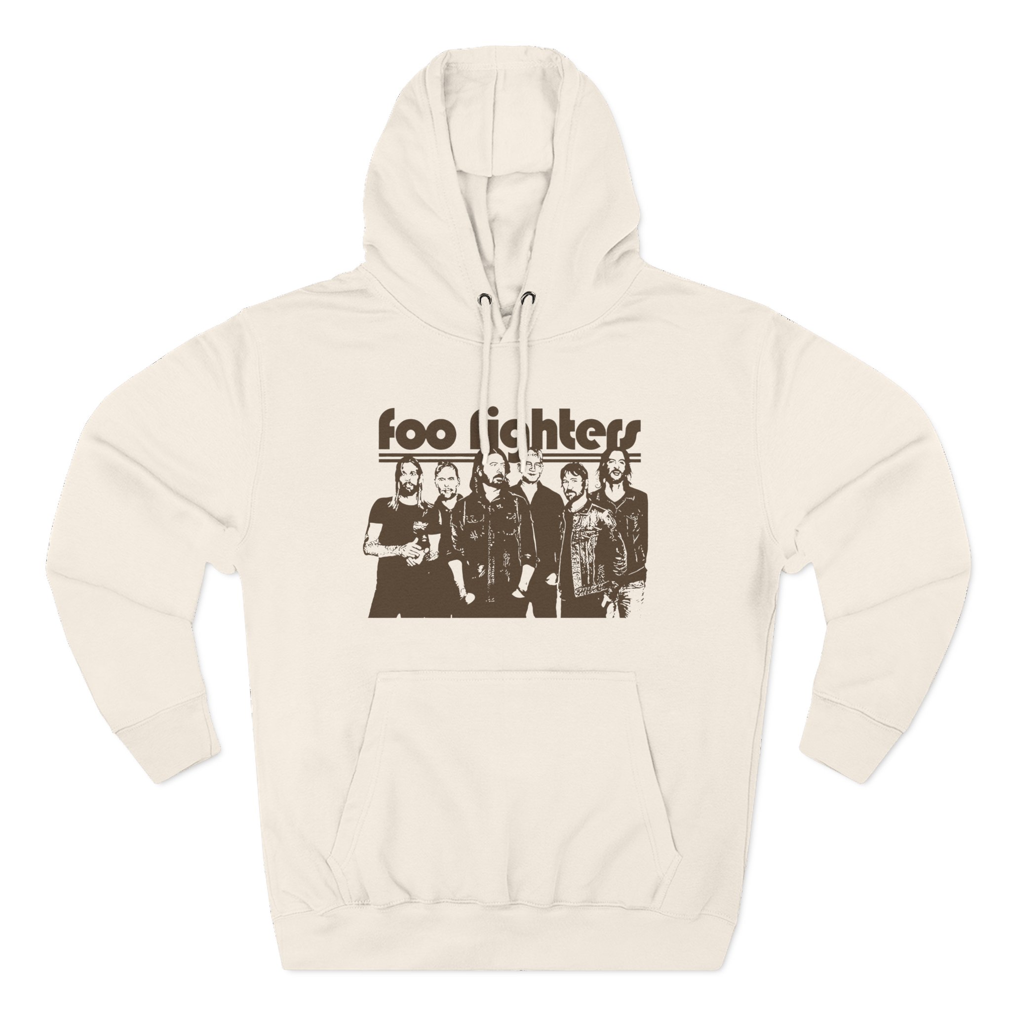 Foo Fighters Retro Vibes Three-Panel Fleece Hoodie