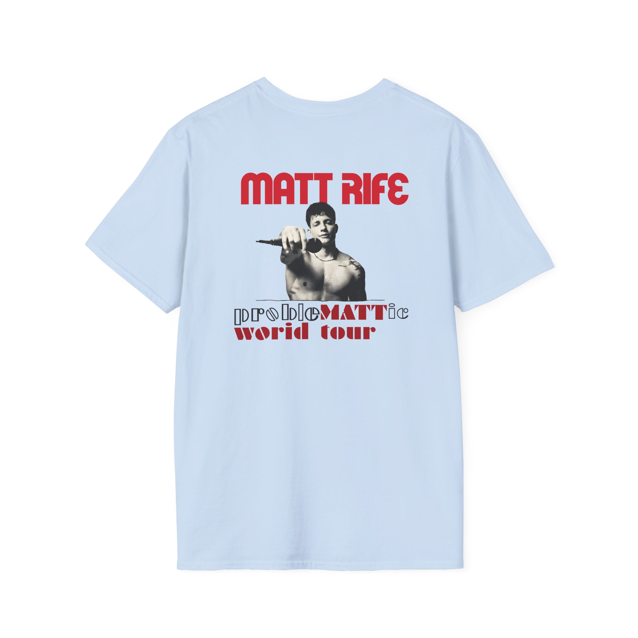 Matt Rife Problemattic Tour Pic Unisex Softstyle T-Shirt