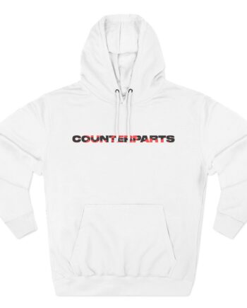 Counterparts Three-Panel Fleece Hoodie