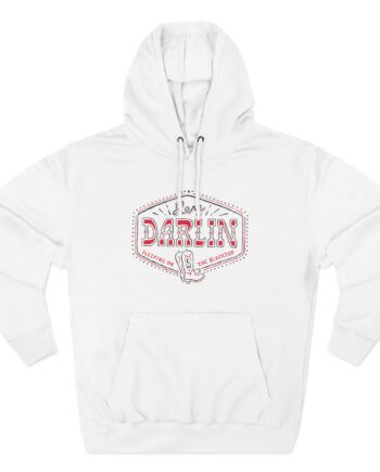 Colter Wall Hey Darlin Three-Panel Fleece Hoodie