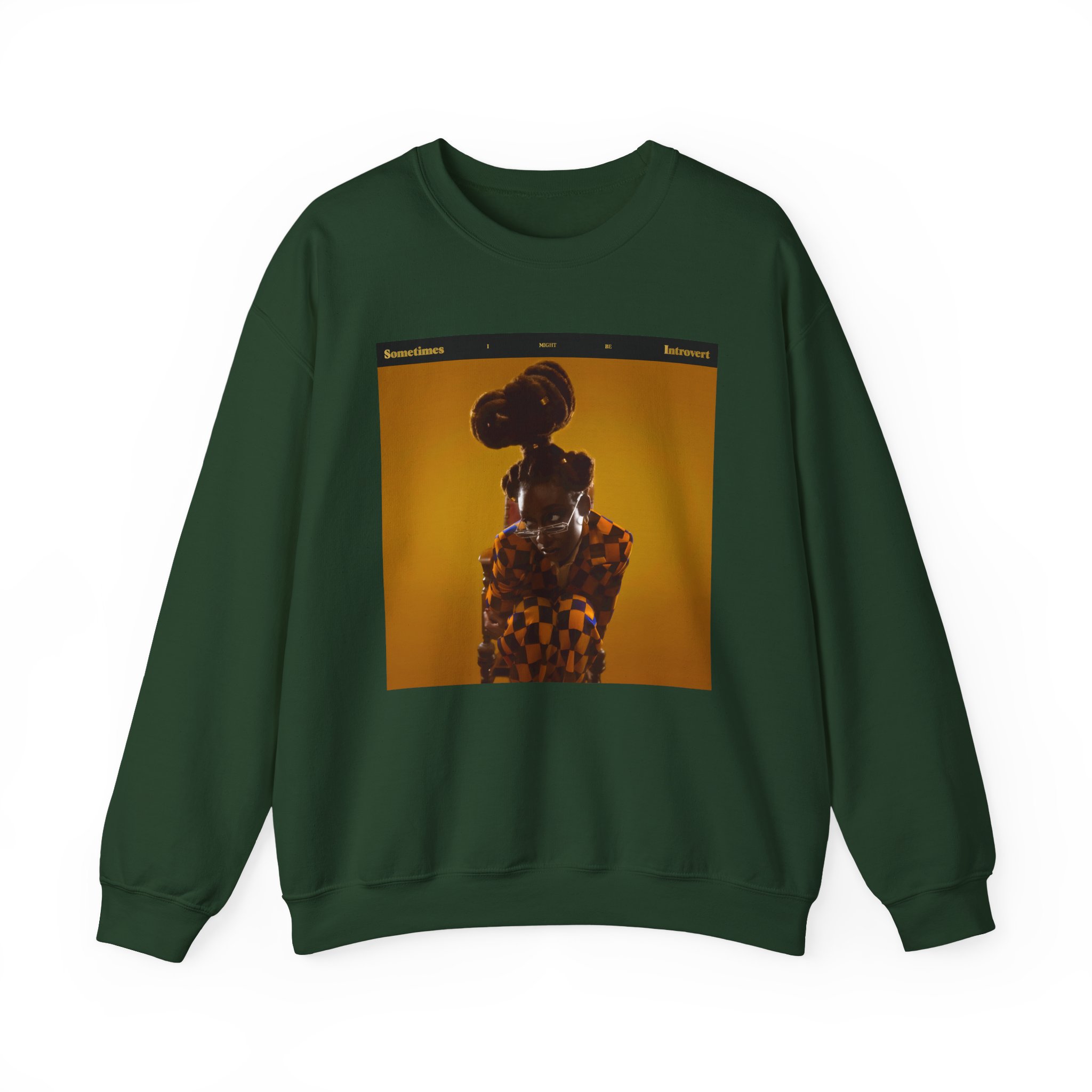 Little Simz Sometimes I Might Be Introvert Unisex Heavy Blendâ„¢ Crewneck Sweatshirt