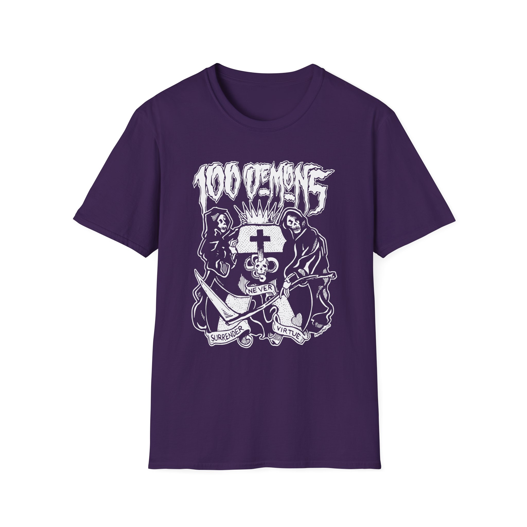 100 Demons Unisex Softstyle T-Shirt