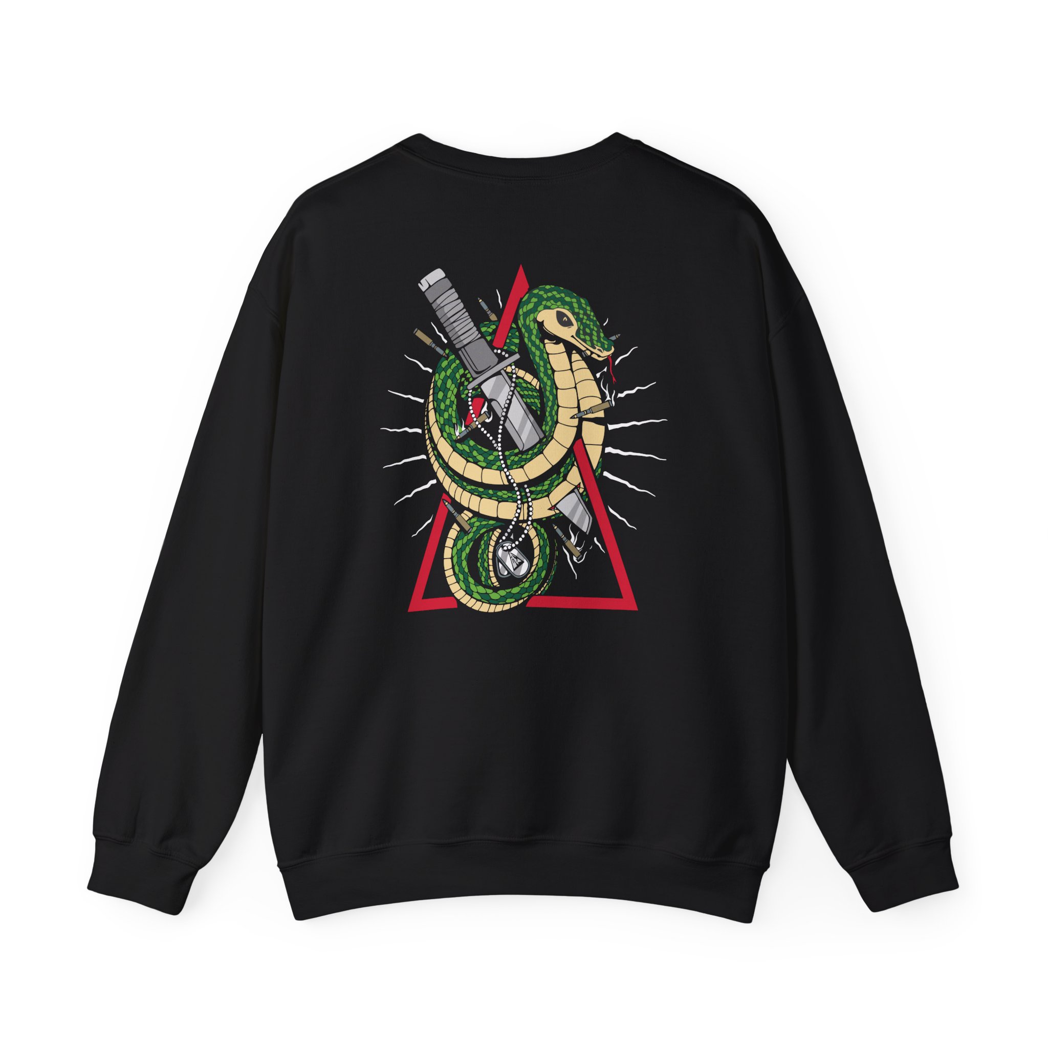 Lvndmark Snake Unisex Heavy Blendâ„¢ Crewneck Sweatshirt
