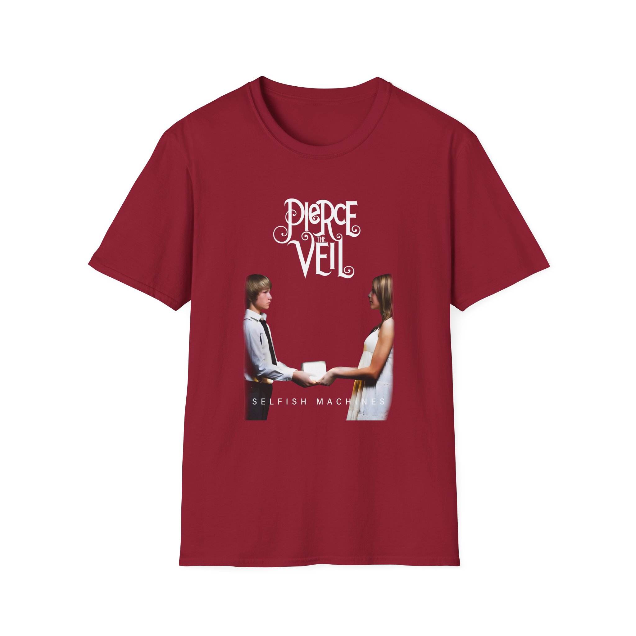 Pierce the Veil Selfish Machines Unisex Softstyle T-Shirt